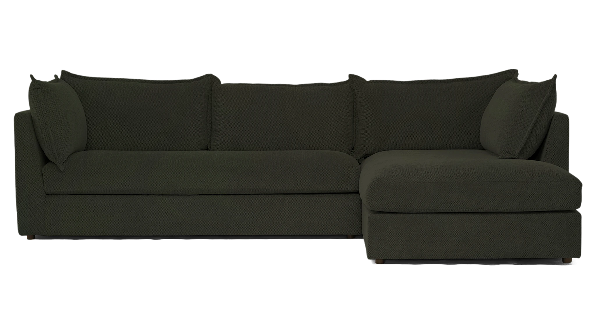wilder sectional with bumper bubbly cucumber