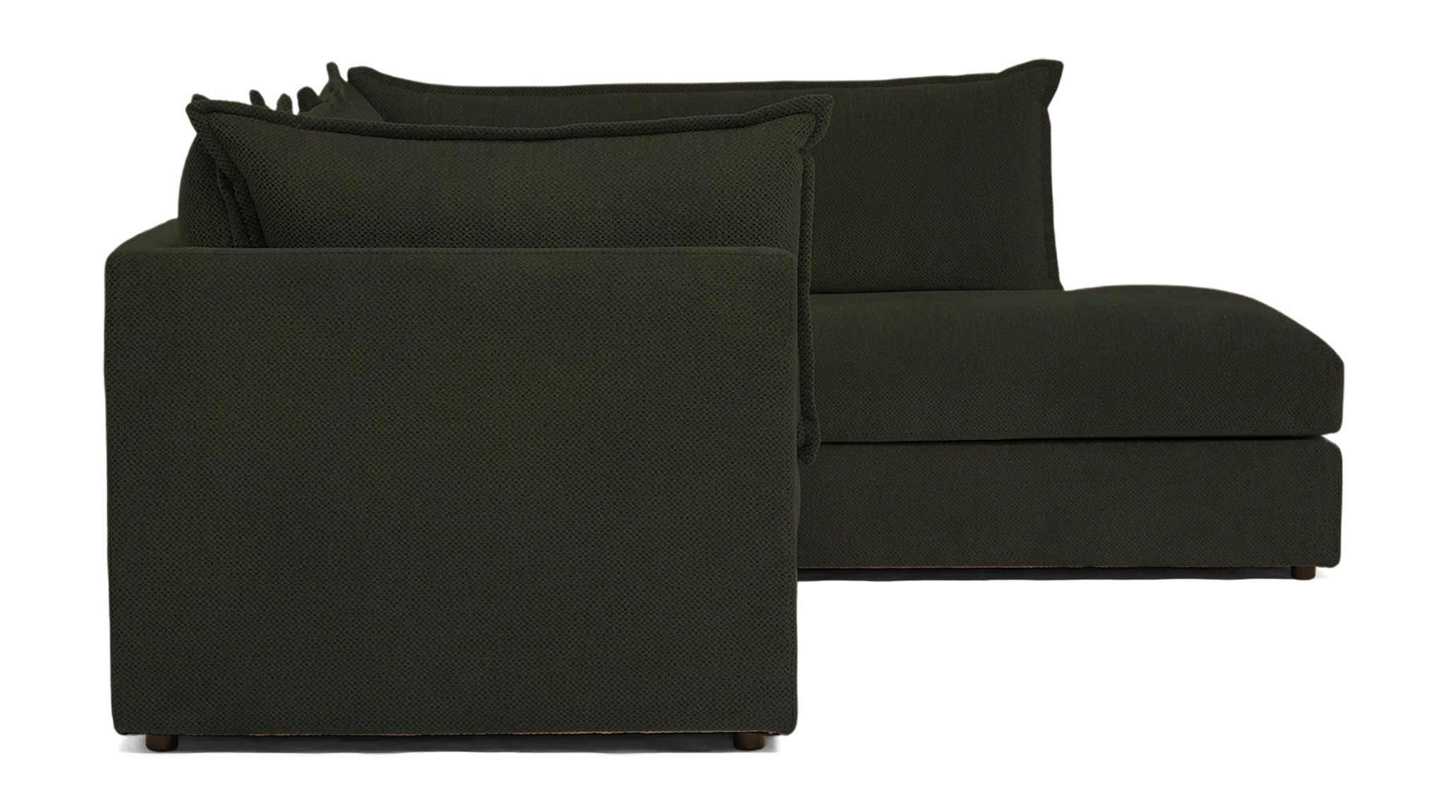 wilder sectional with bumper bubbly cucumber