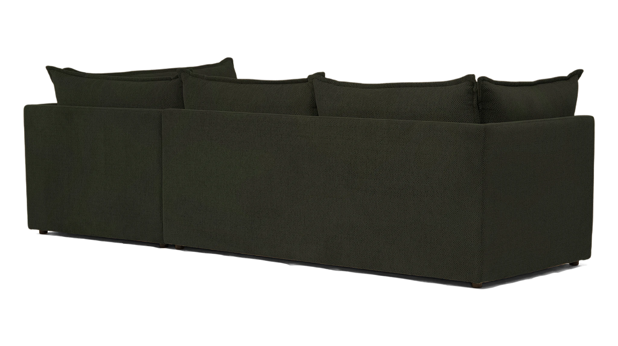 wilder sectional with bumper bubbly cucumber