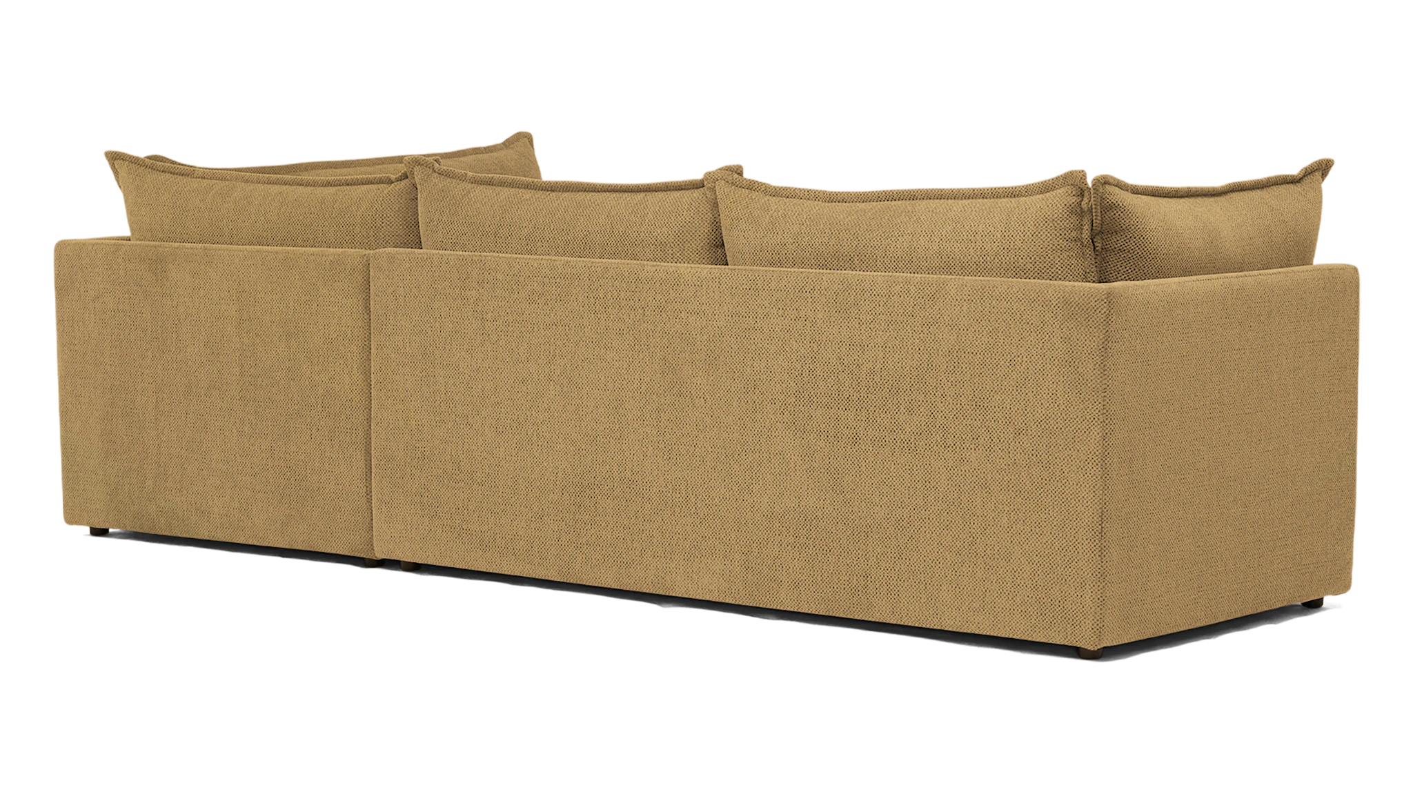 wilder sectional with bumper banks oatmeal