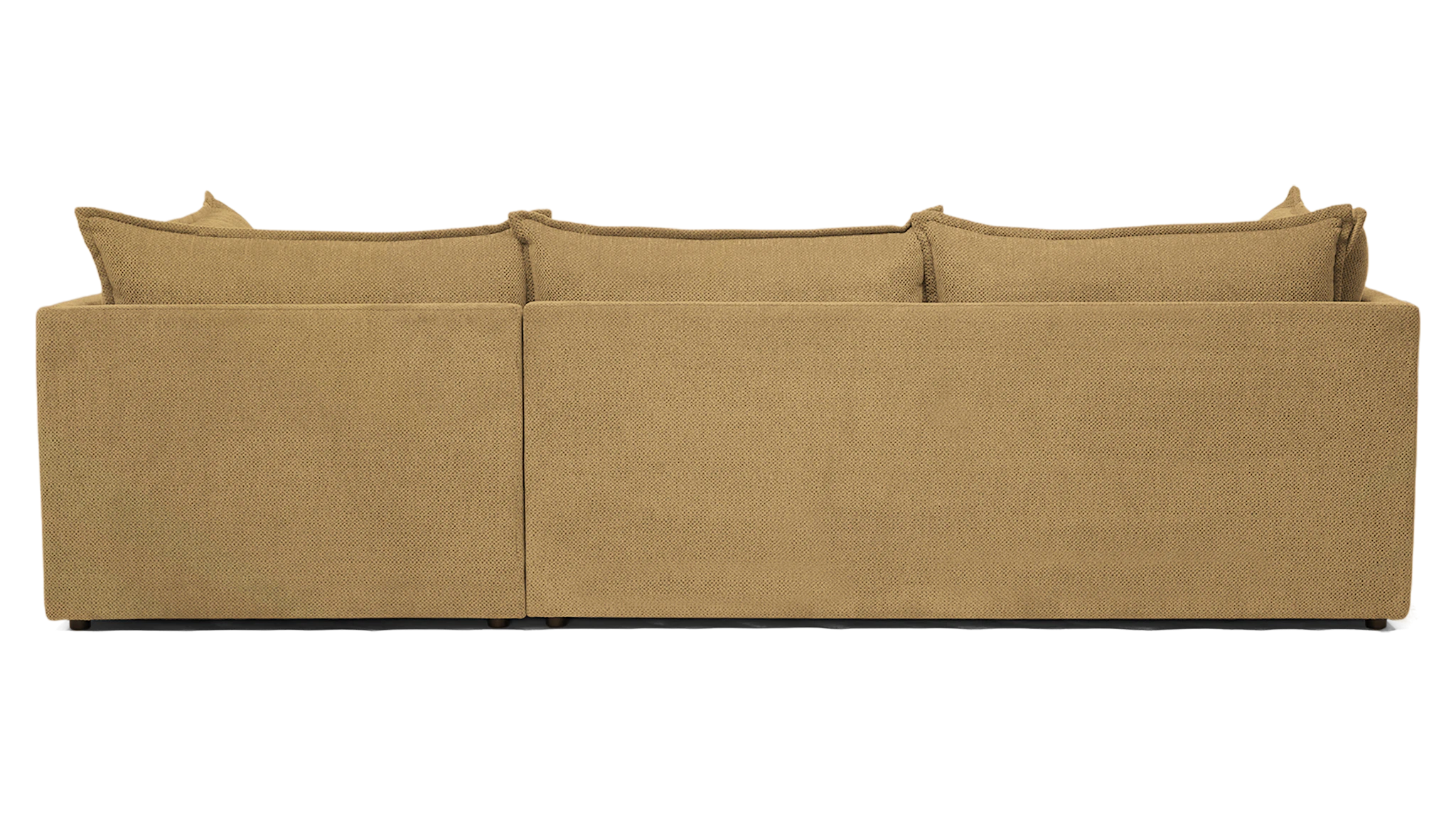 wilder sectional with bumper banks oatmeal