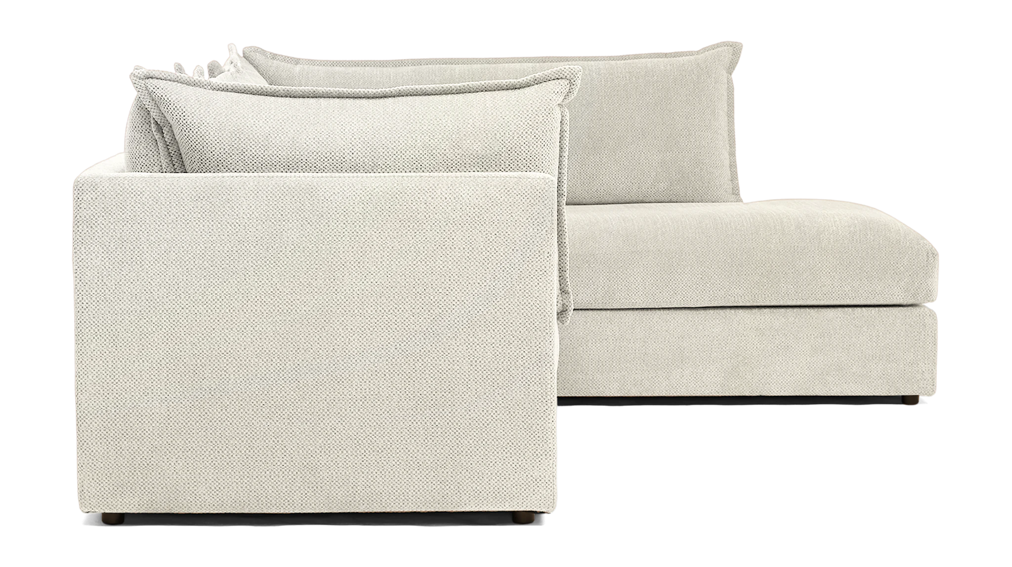 wilder sectional with bumper borough cotton