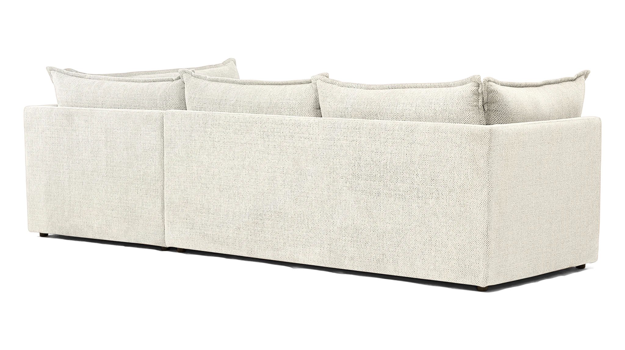 wilder sectional with bumper borough cotton