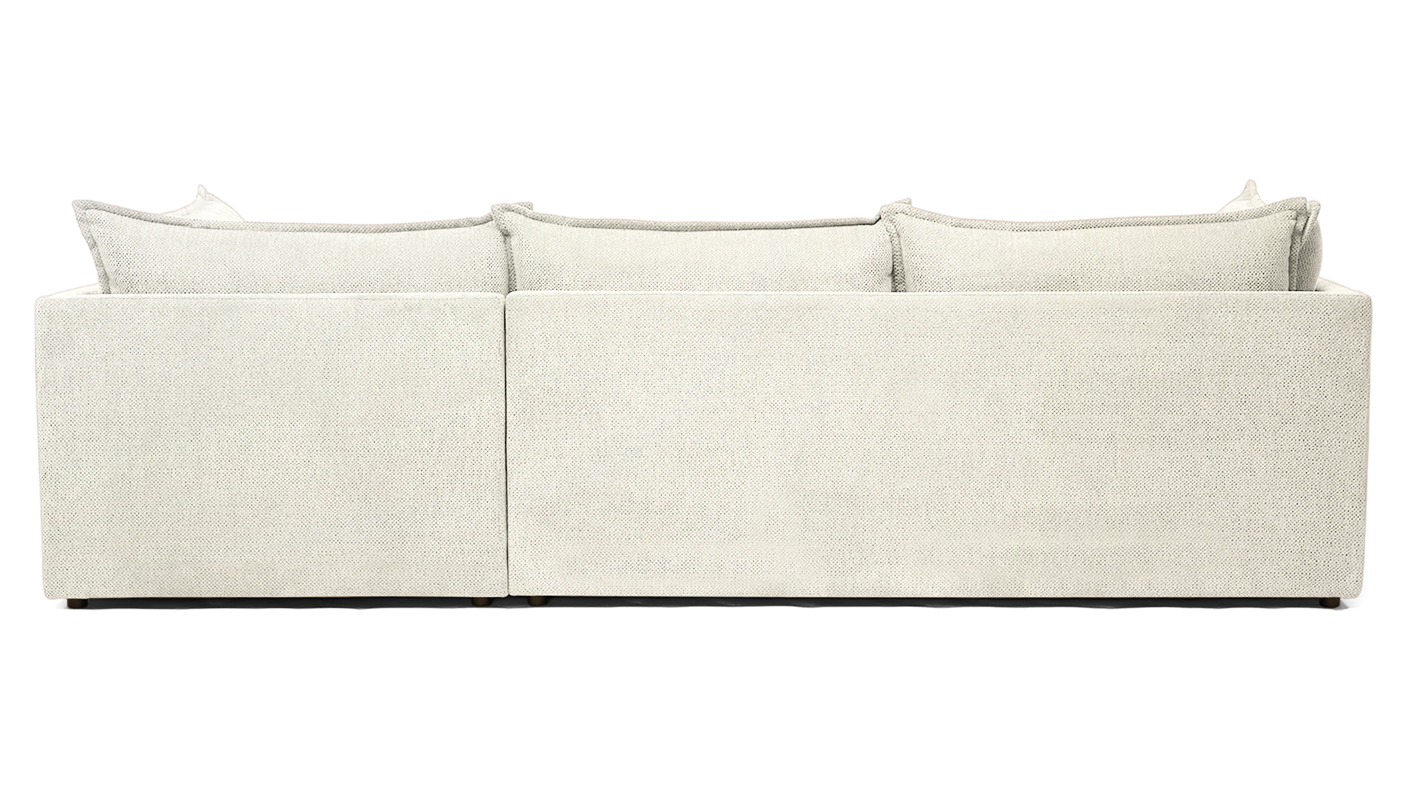wilder sectional with bumper borough cotton