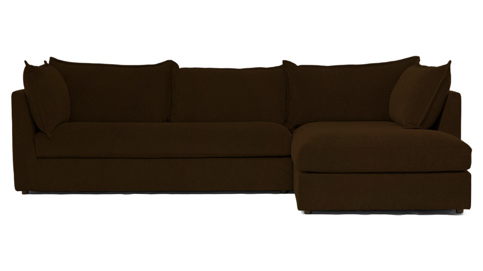 wilder sectional with bumper resource truffle