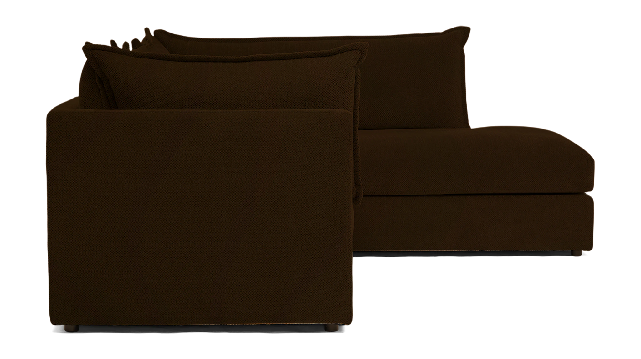 wilder sectional with bumper resource truffle