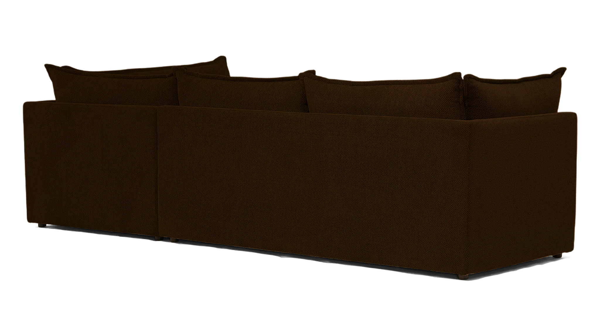 wilder sectional with bumper resource truffle