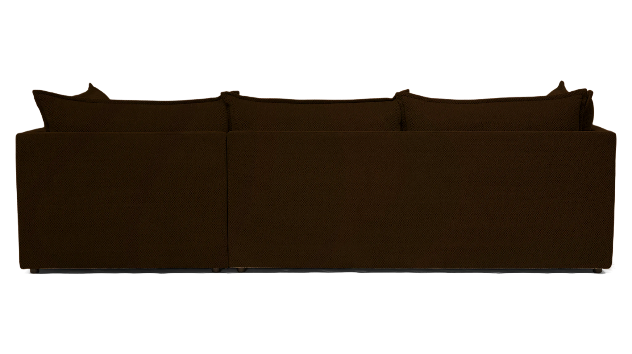 wilder sectional with bumper resource truffle