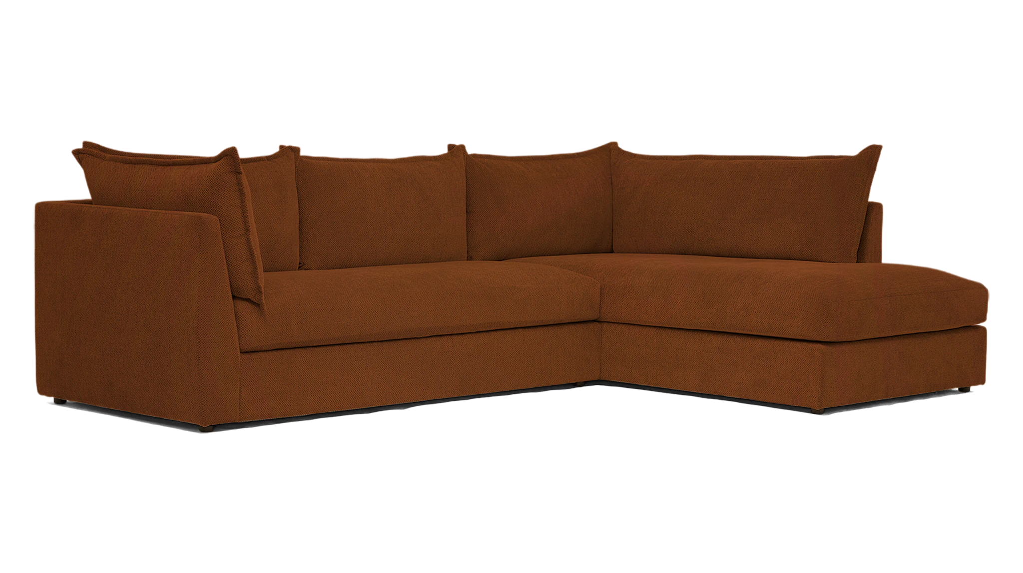 wilder sectional with bumper telly sienna