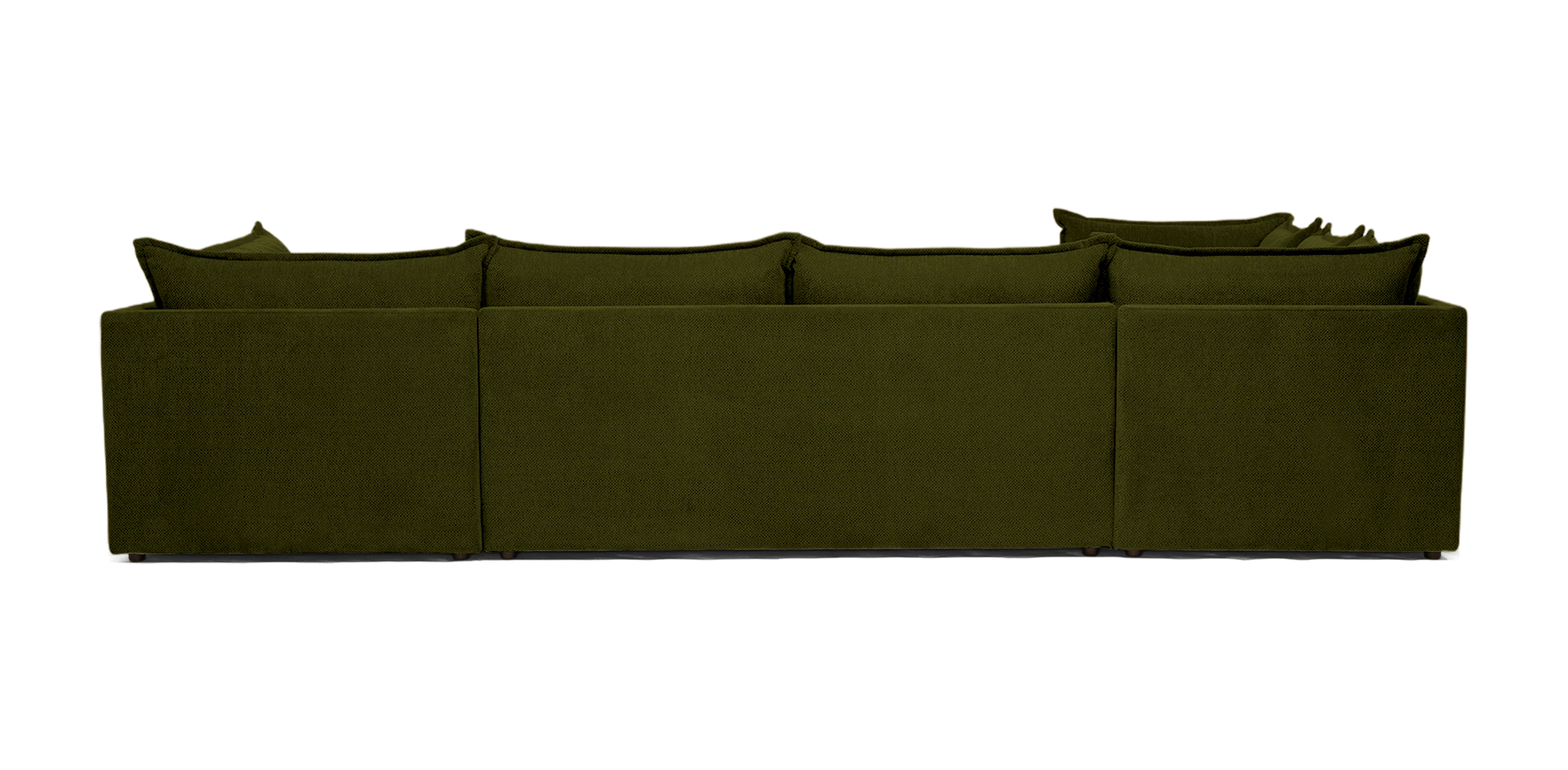 wilder sofa bumper sectional faithful olive