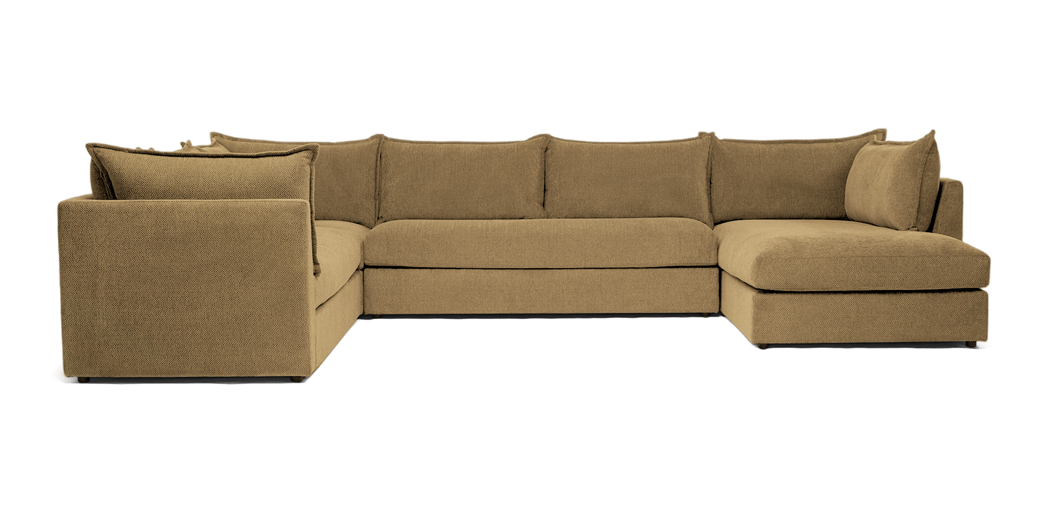 wilder sofa bumper sectional banks oatmeal