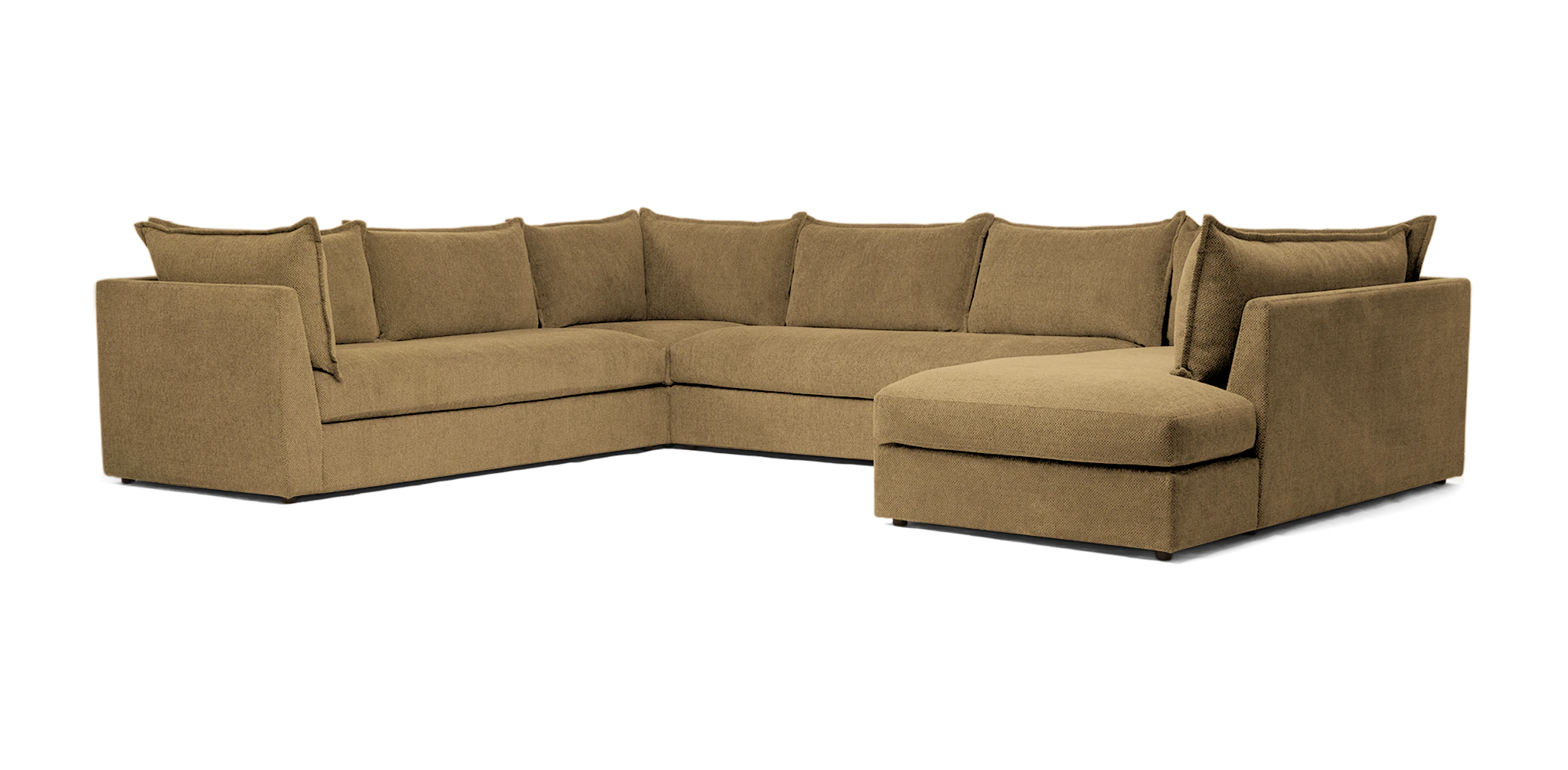 wilder sofa bumper sectional banks oatmeal