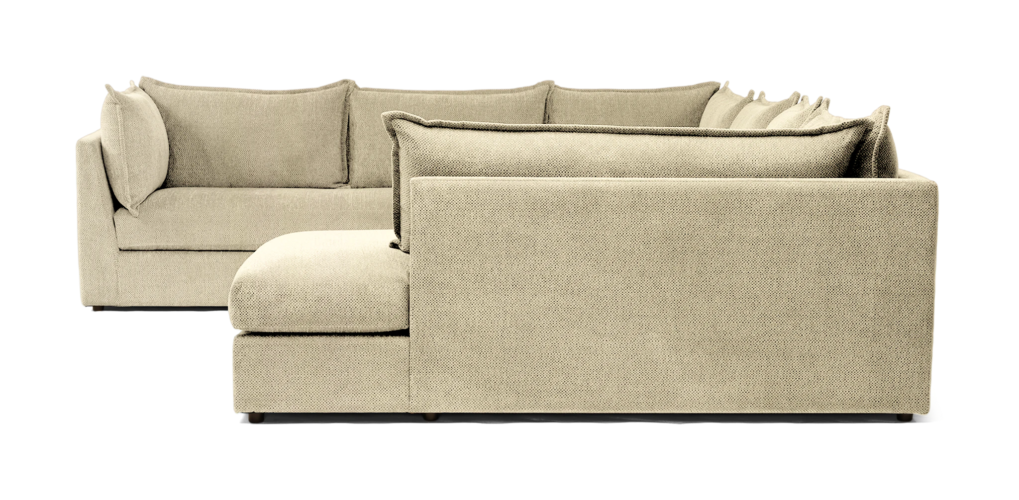 wilder sofa bumper sectional royale sand