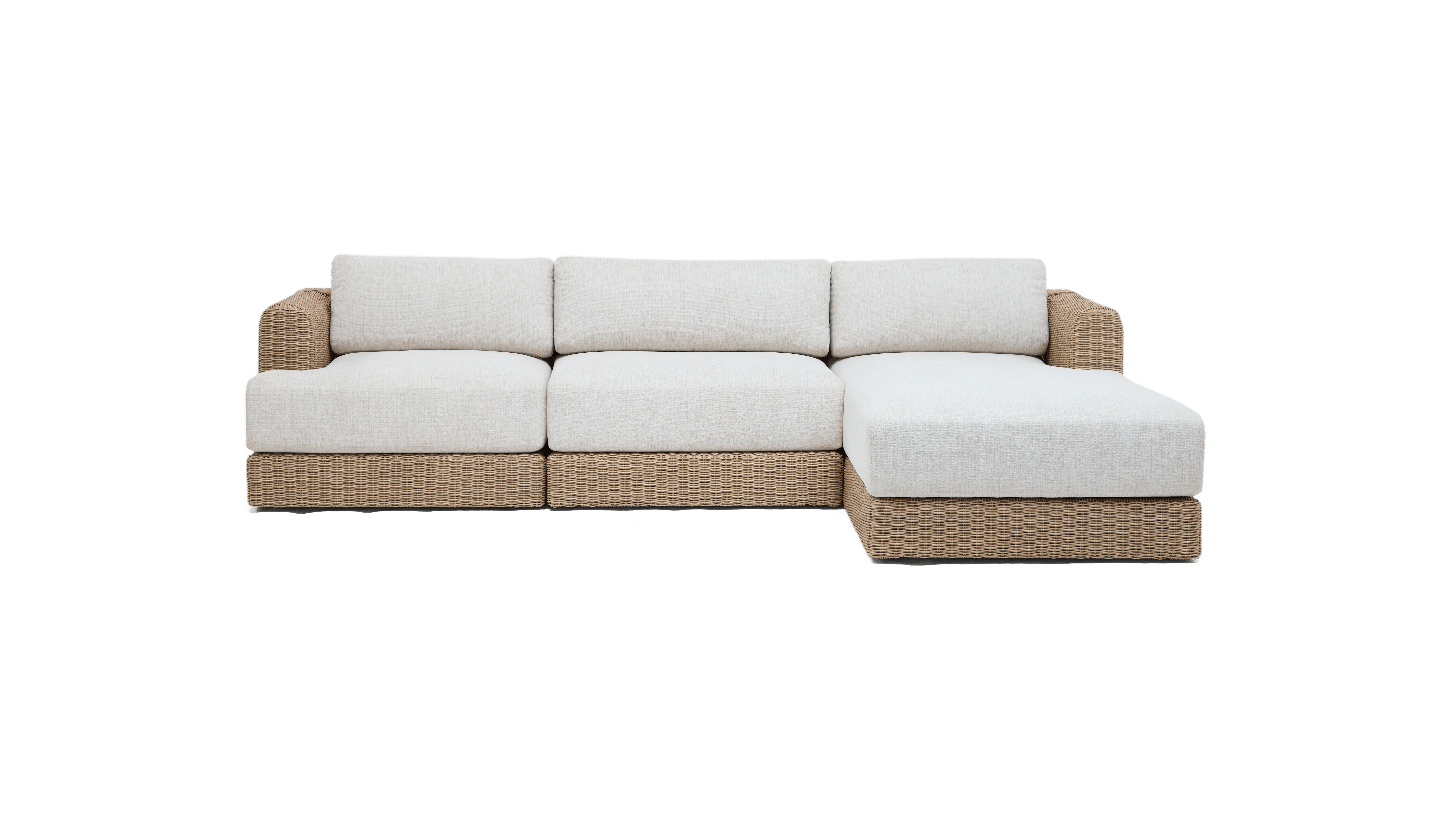 wht cove outdoor sectional white