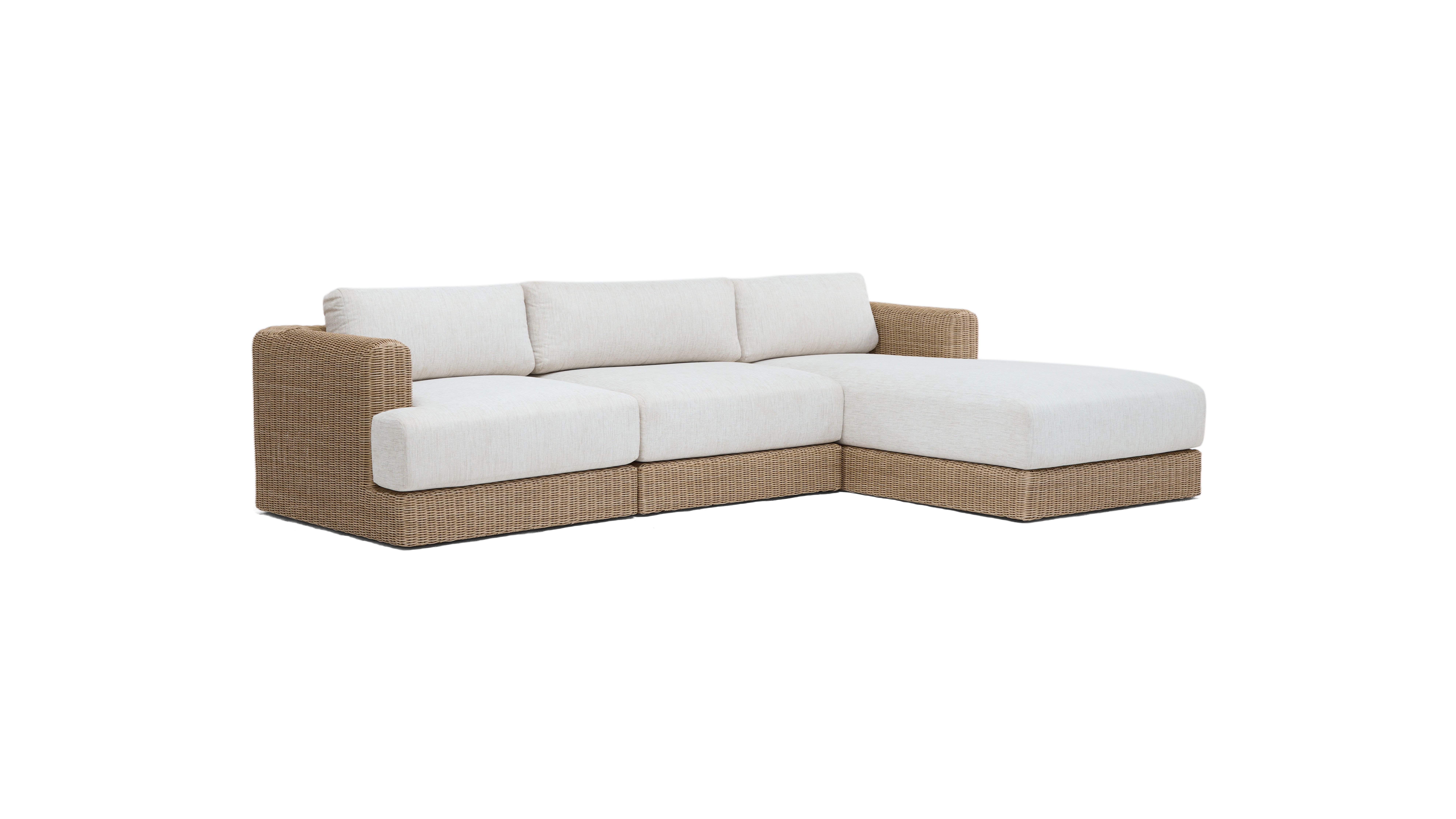 wht cove outdoor sectional white