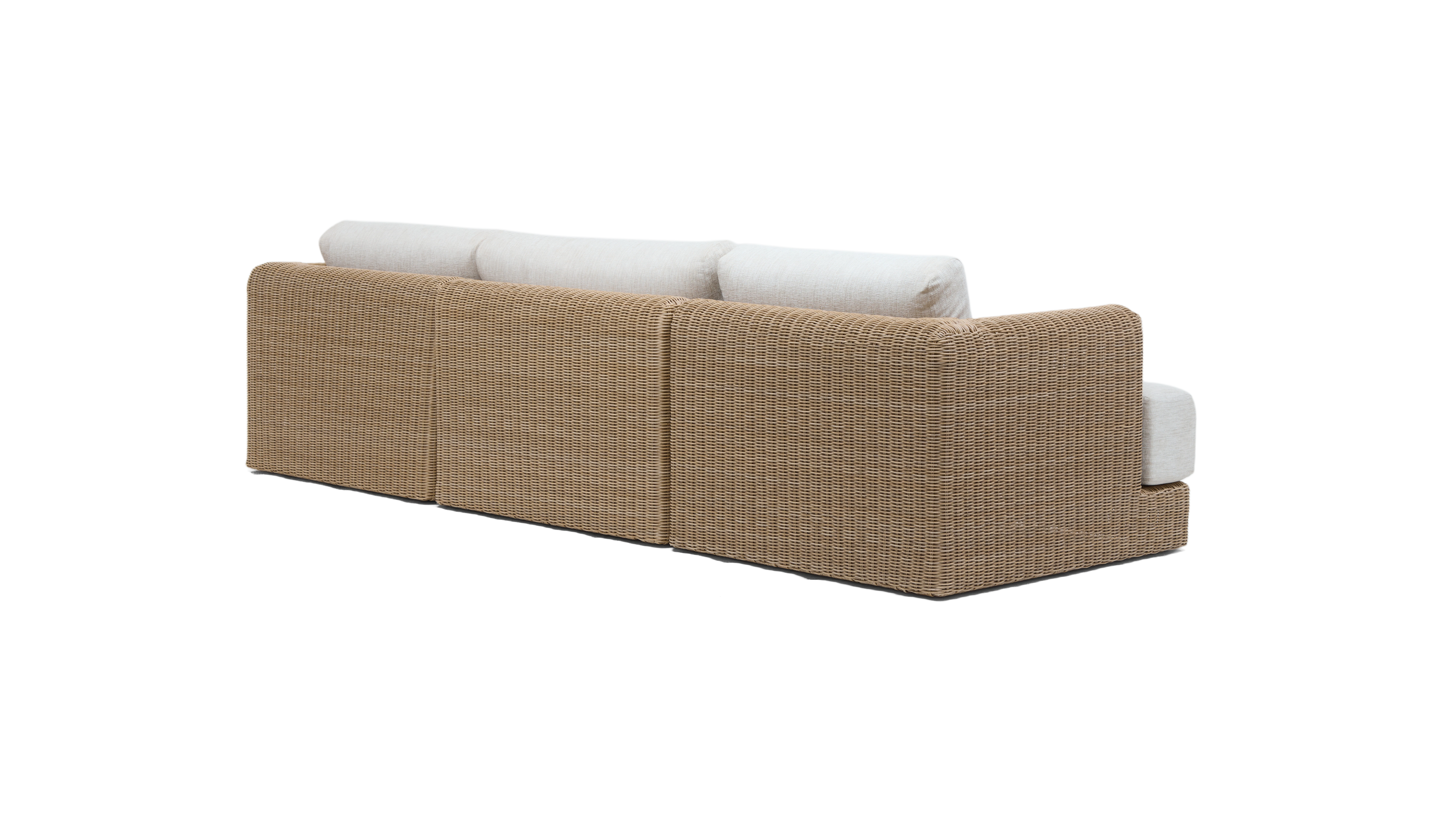 wht cove outdoor sectional white