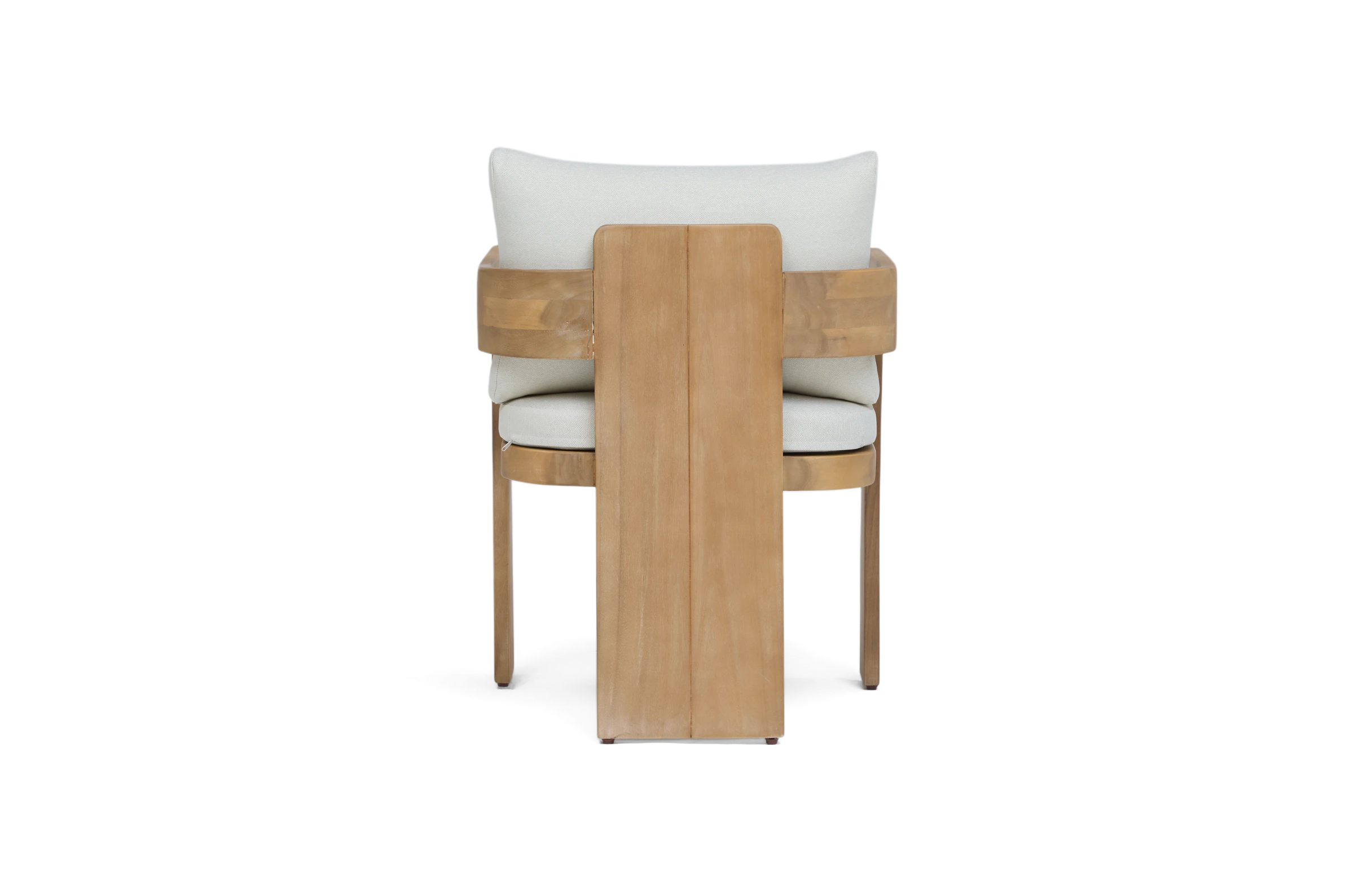crm maren outdoor dining chair cream
