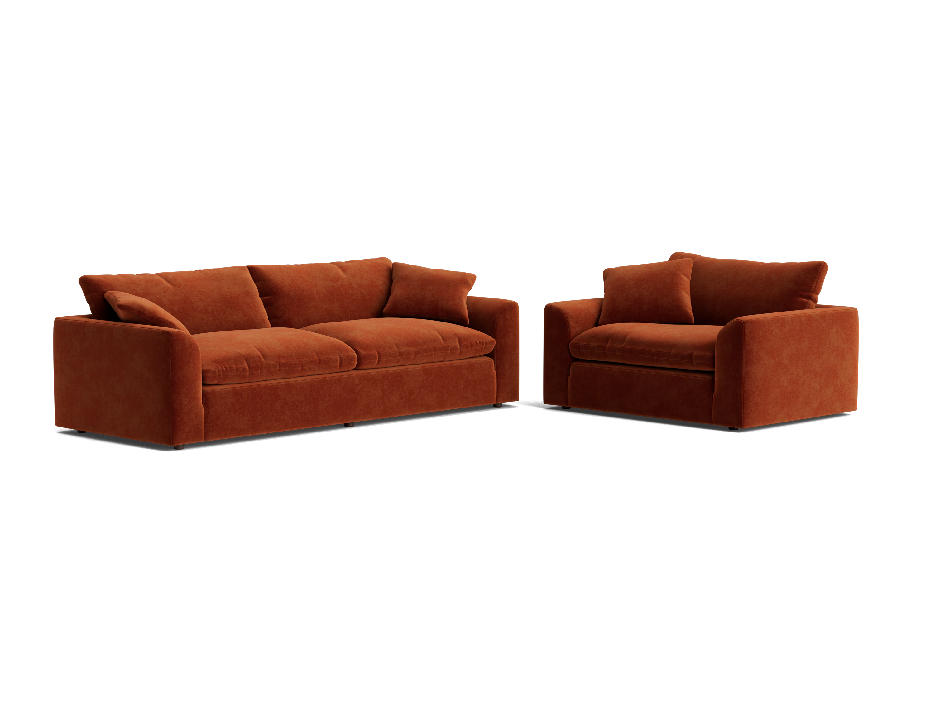 bryant sofa chair and half harper cinnamon