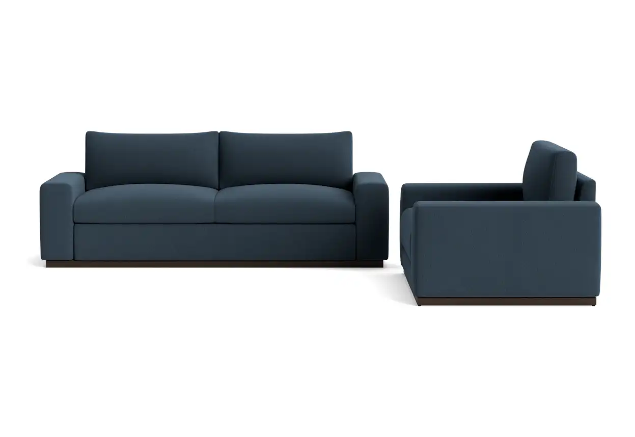 holt sleeper sofa chair and half faithful indigo