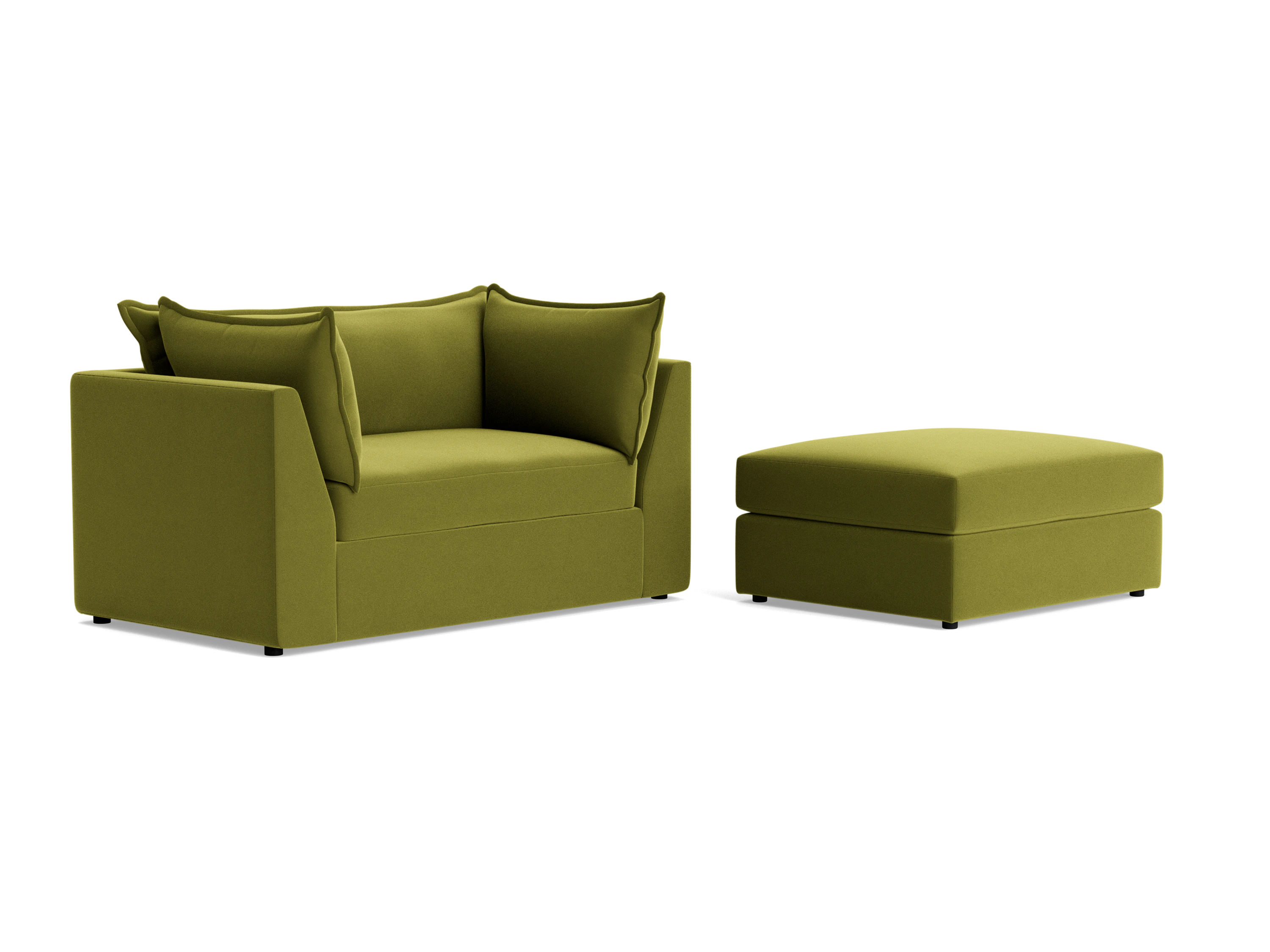wilder twin sleeper sofa ottoman royale apple