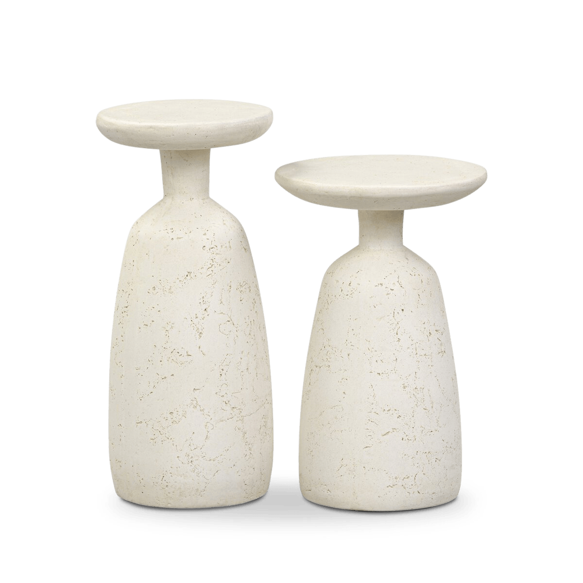 cream rhiannon outdoor nesting end table