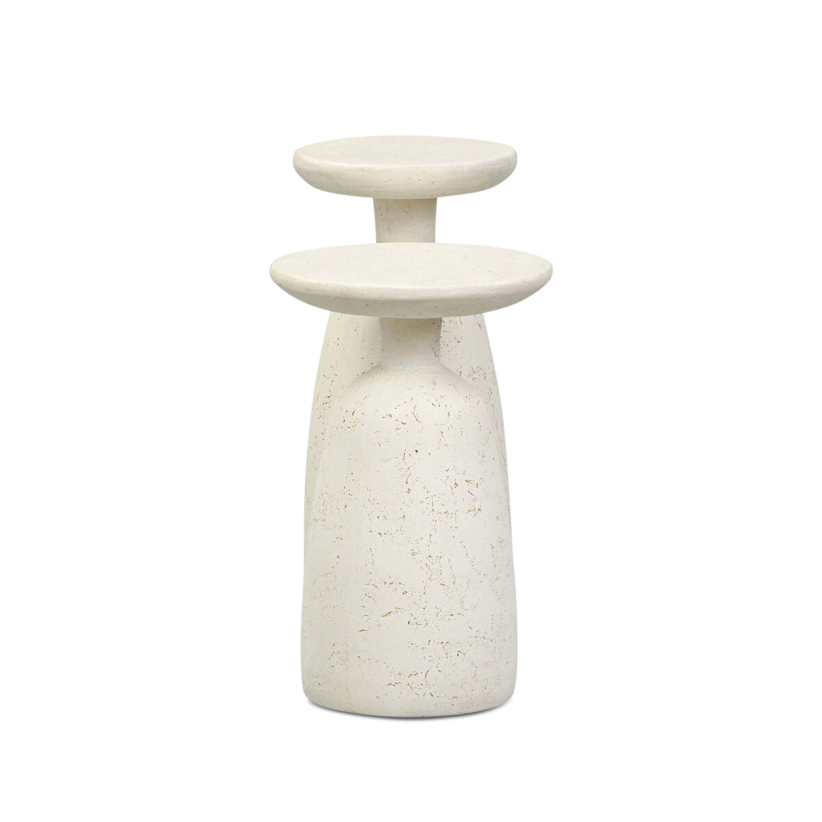 cream rhiannon outdoor nesting end table