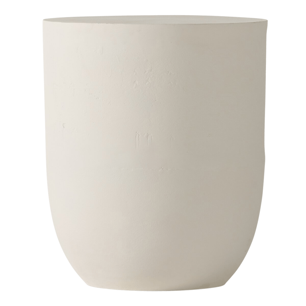 white byron outdoor end table