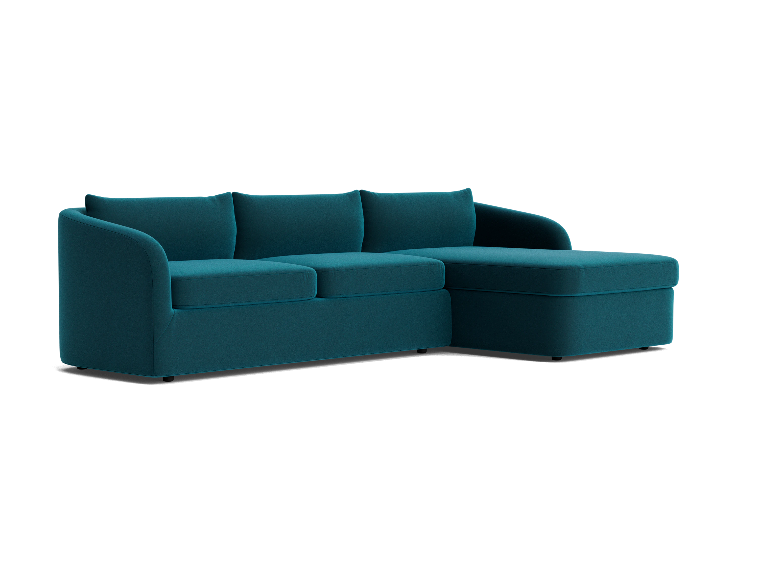 amelia sectional royale peacock