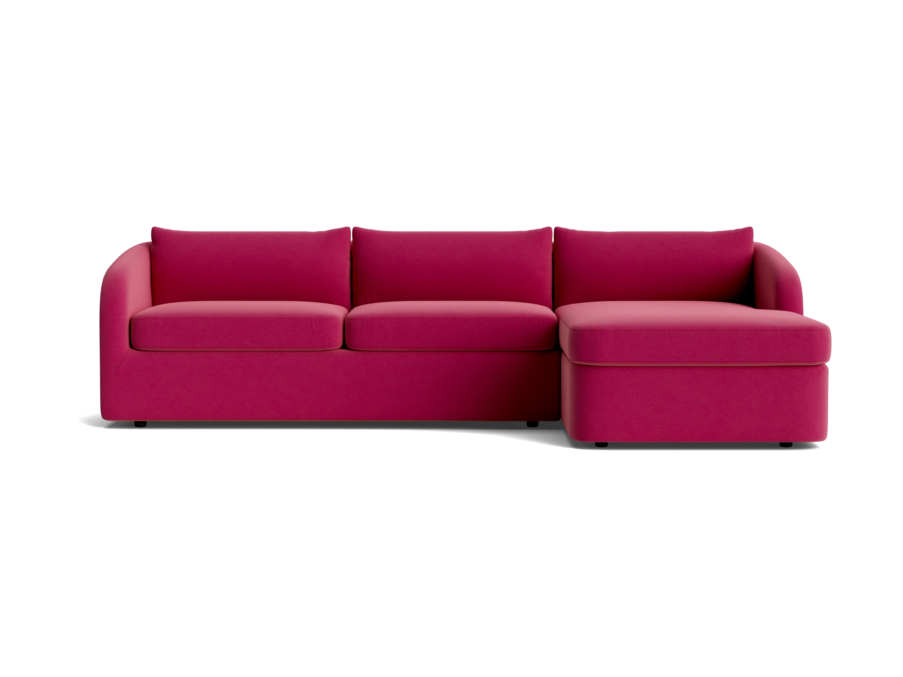 amelia sectional royale berry