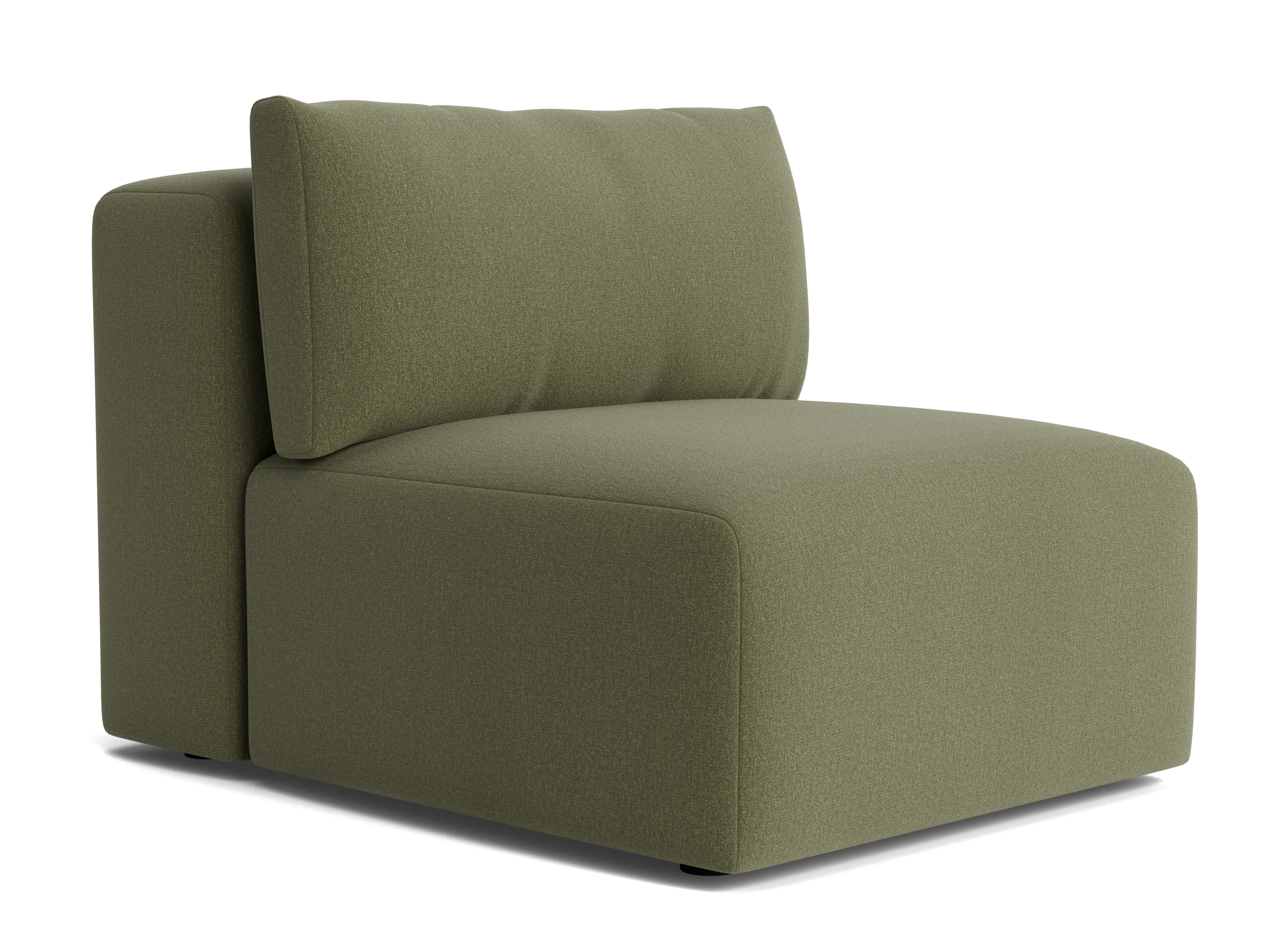 laine armless chair faithful olive
