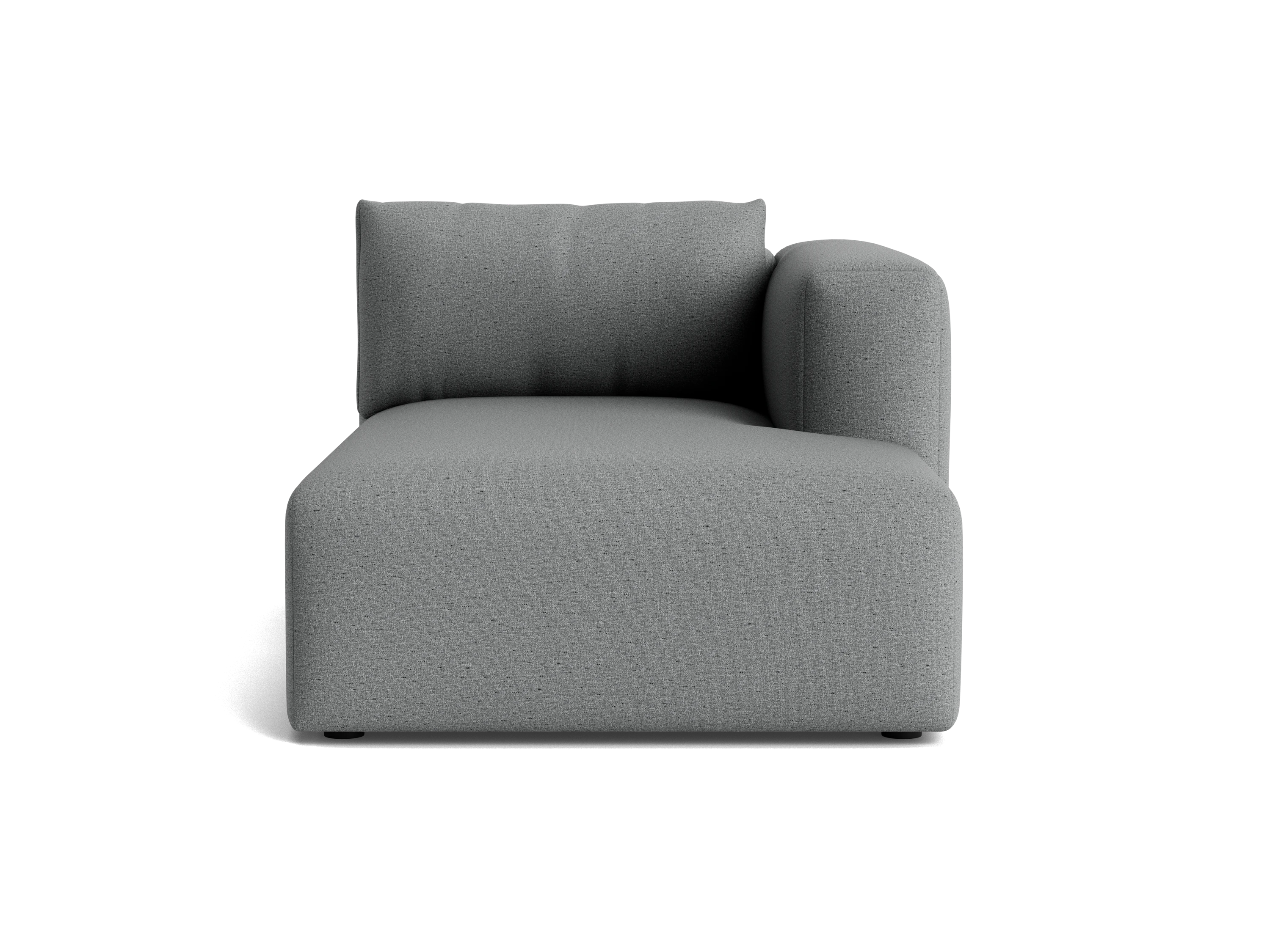 laine single arm chaise essence ash
