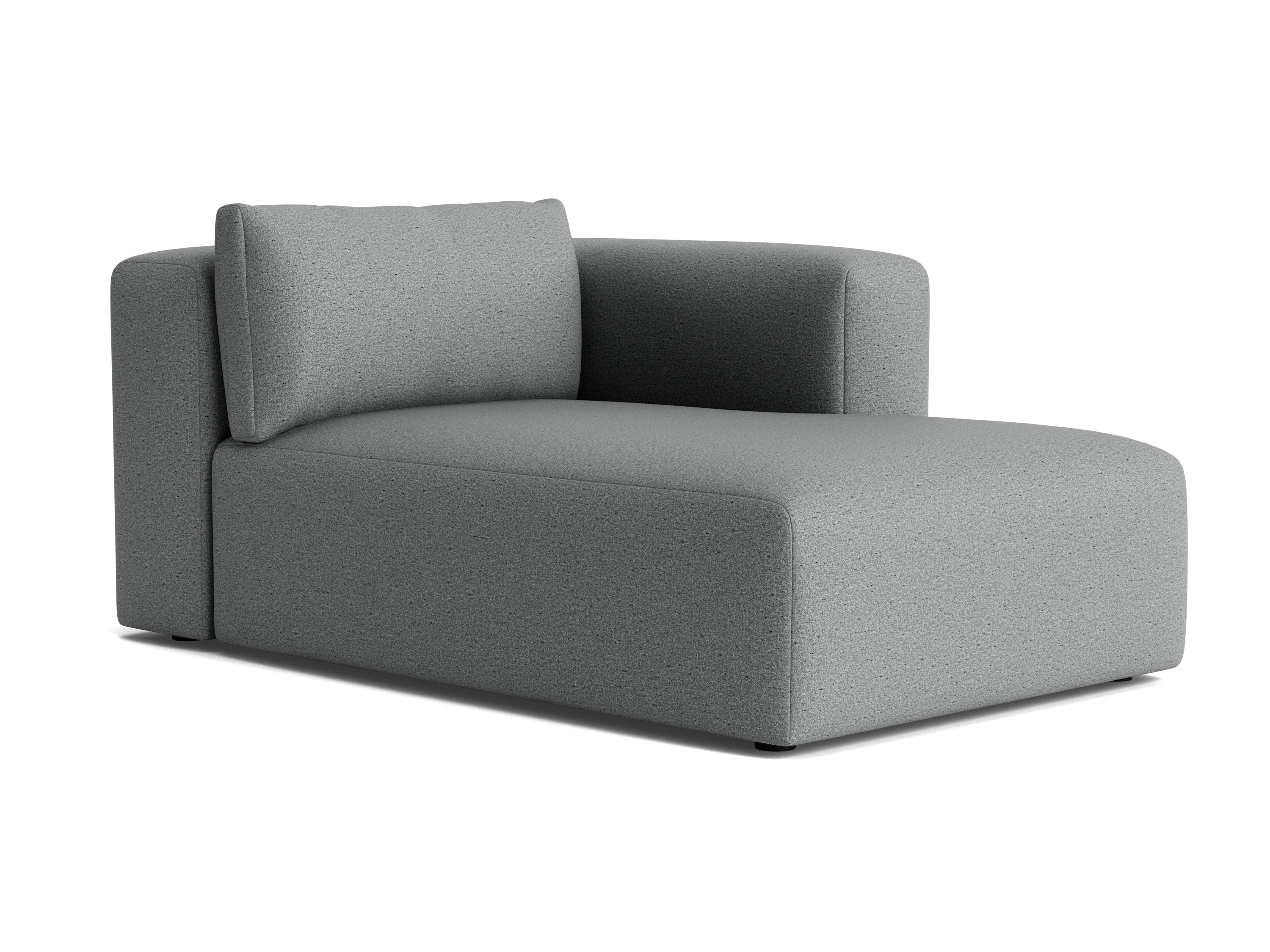 laine single arm chaise essence ash