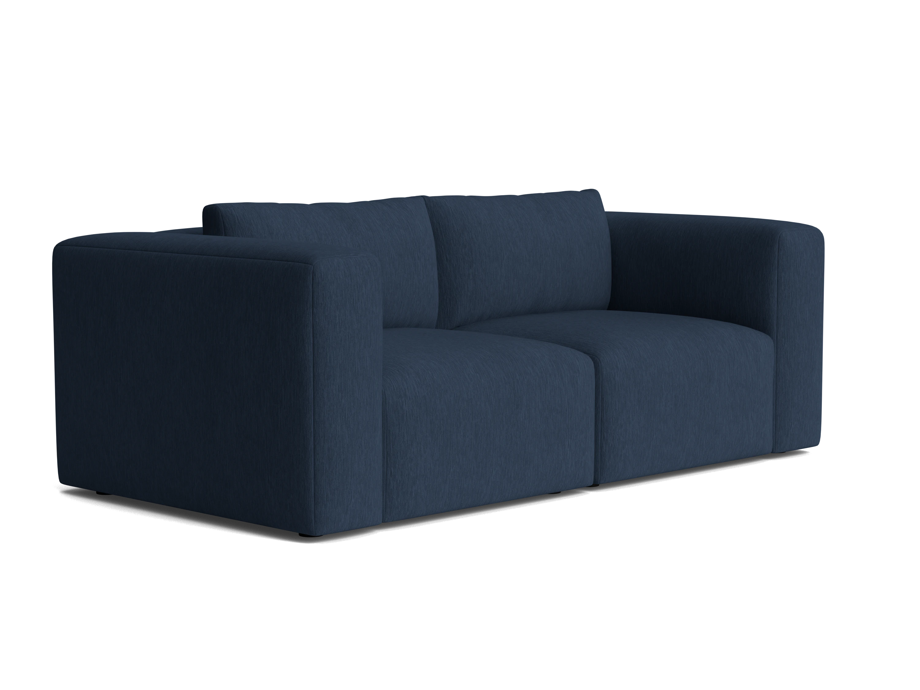 laine modular loveseat bentley indigo