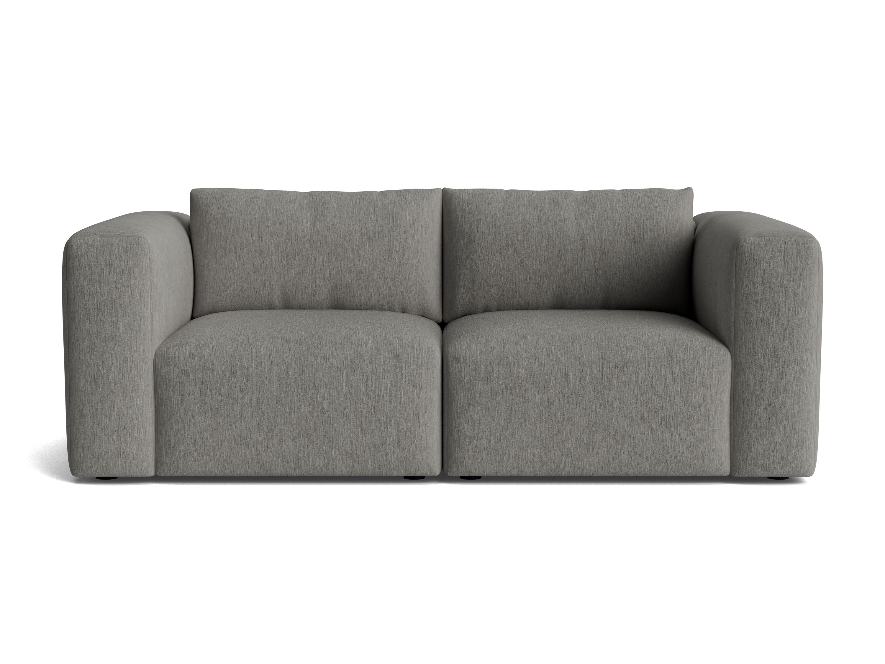 laine modular loveseat bentley pewter