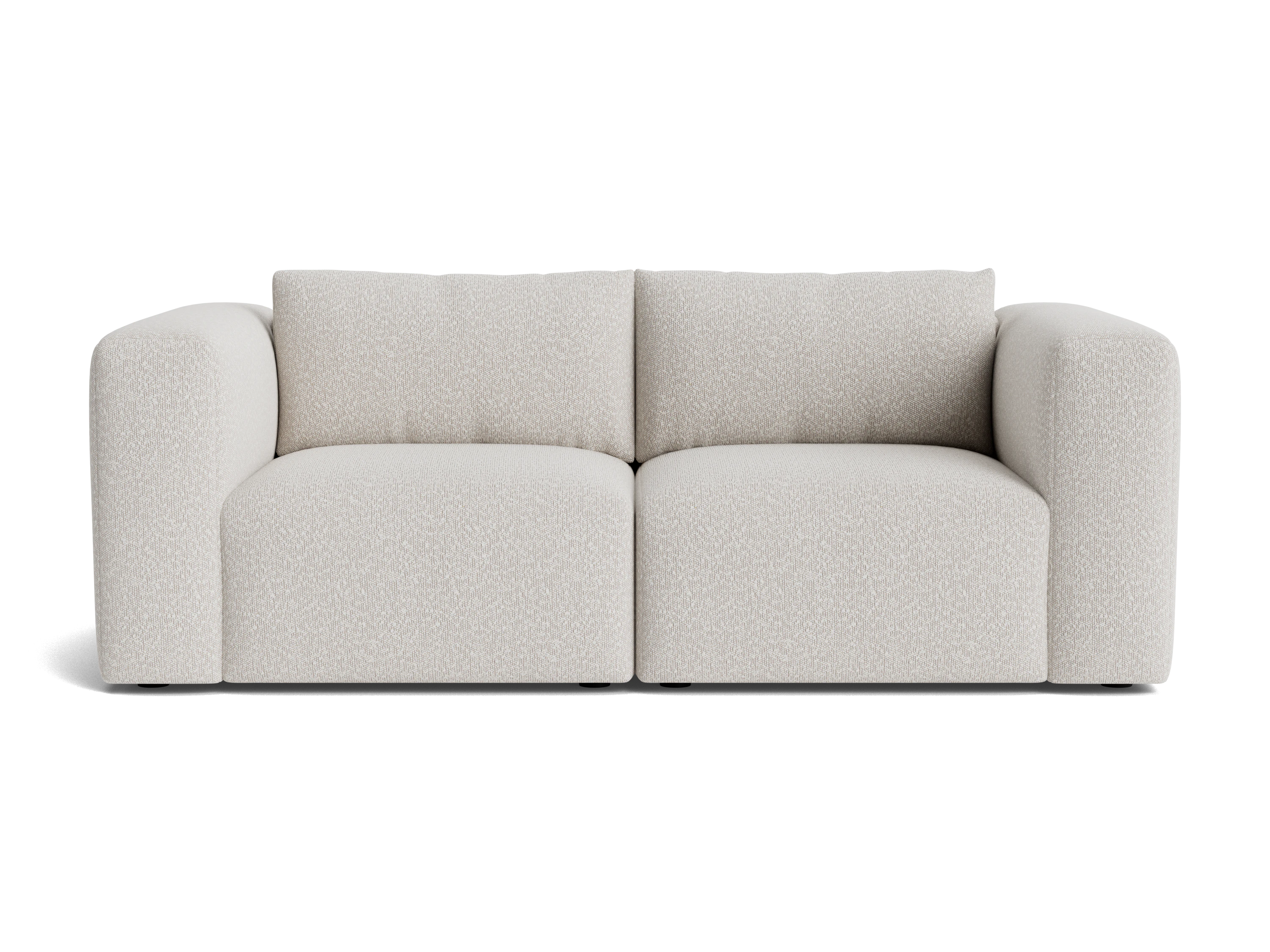 laine modular loveseat bloke cotton