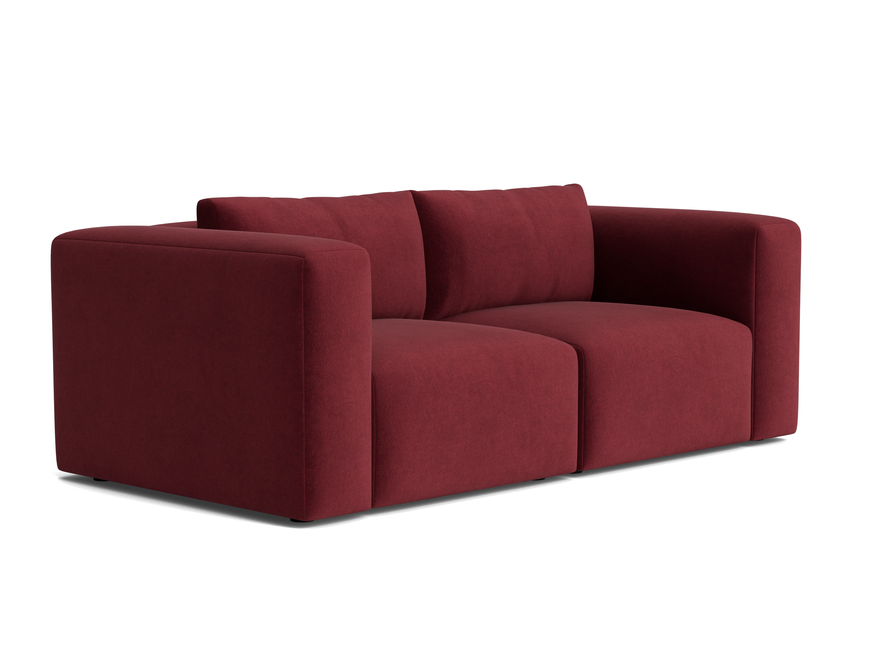 laine modular loveseat banks currant