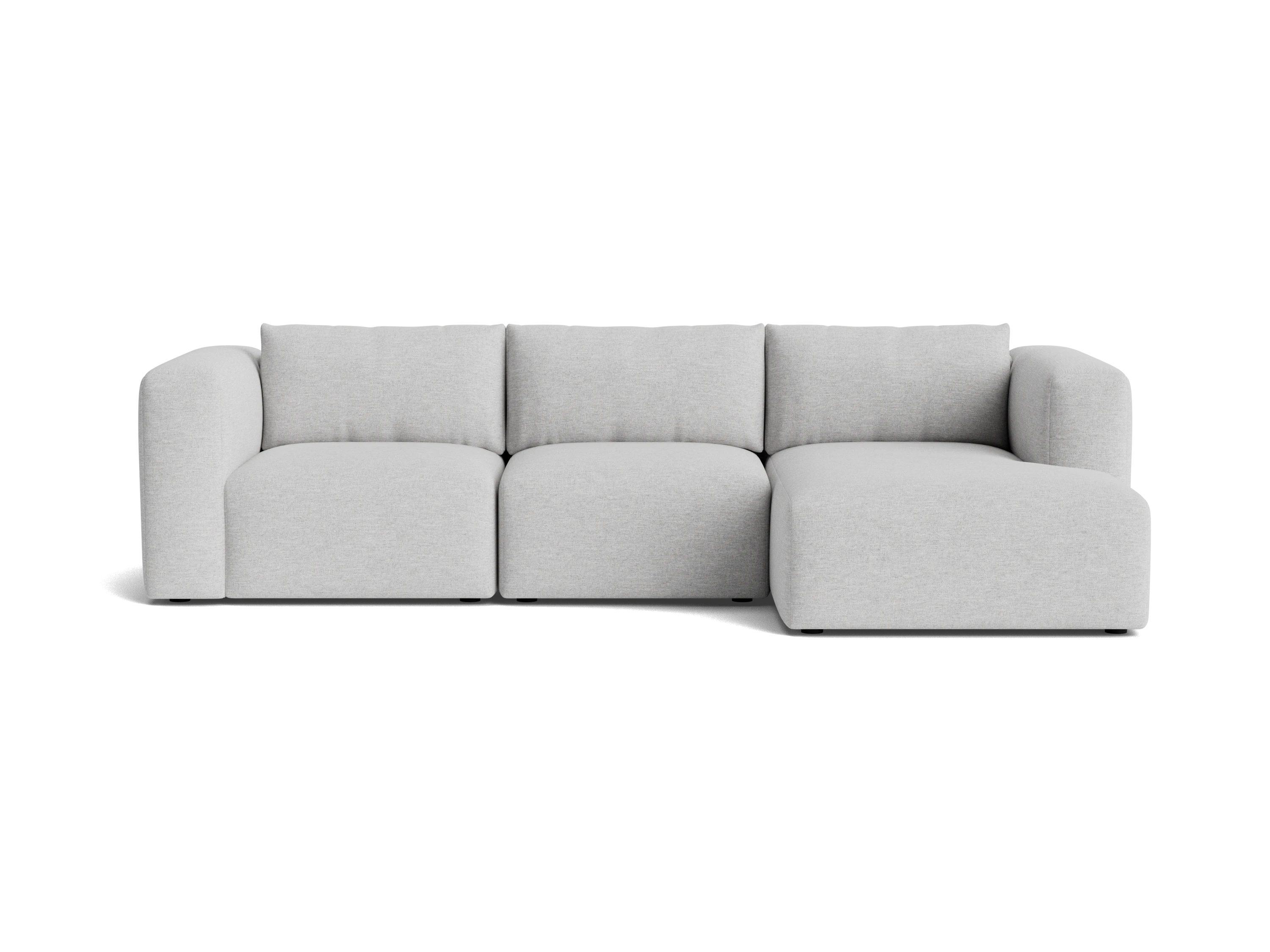 laine modular chaise sectional milo dove