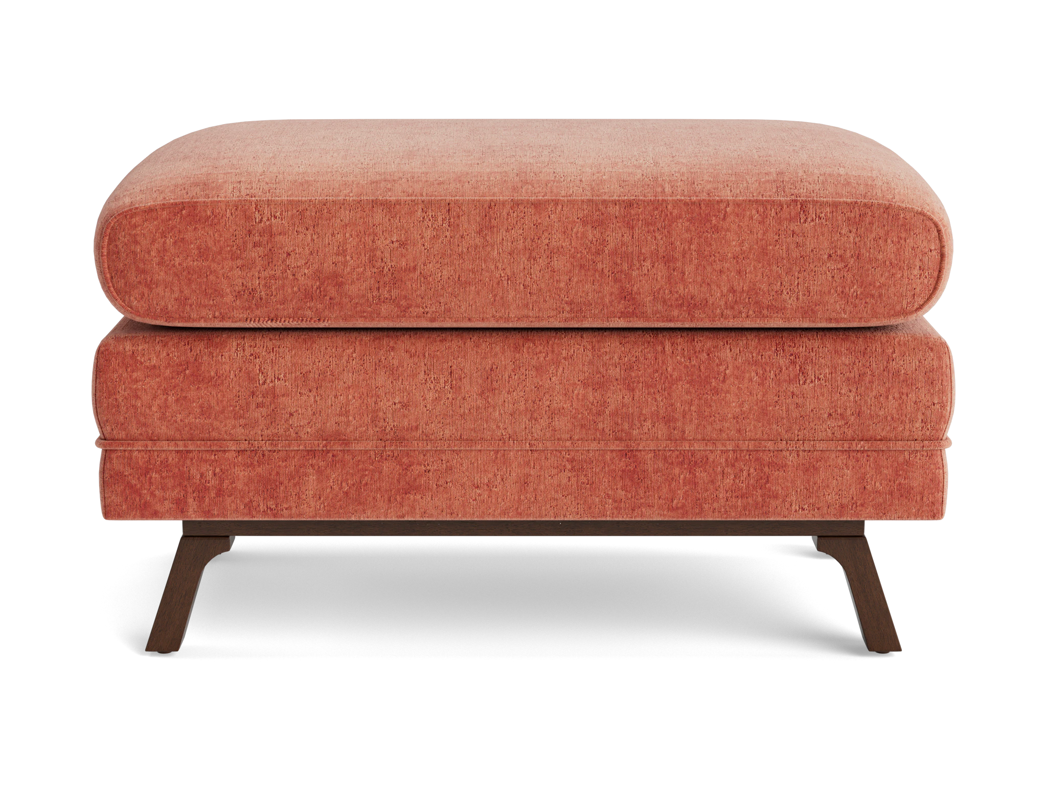 eastwood ottoman plush terra rose