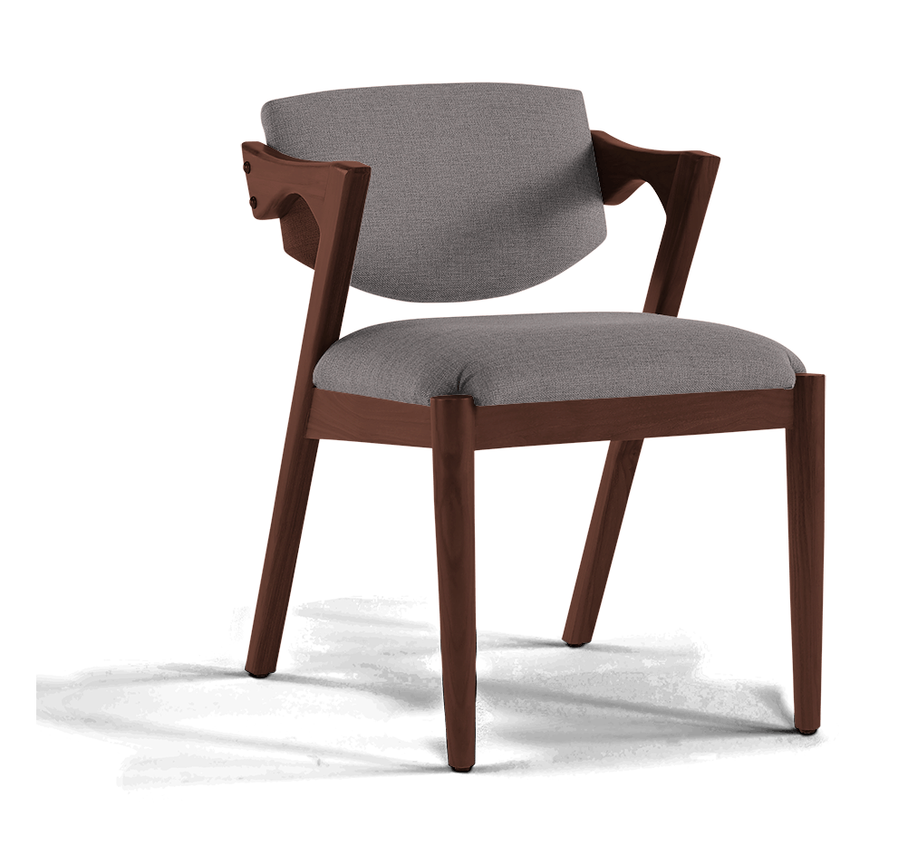 morgan dining chair taylor felt gray
