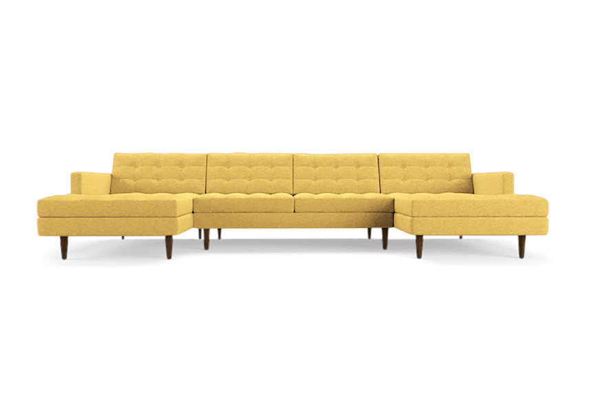 eliot chaise sectional %283 piece%29 bentley daisey
