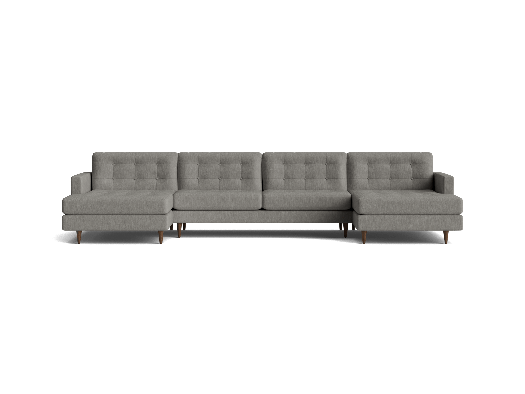 eliot chaise sectional %283 piece%29 bentley pewter