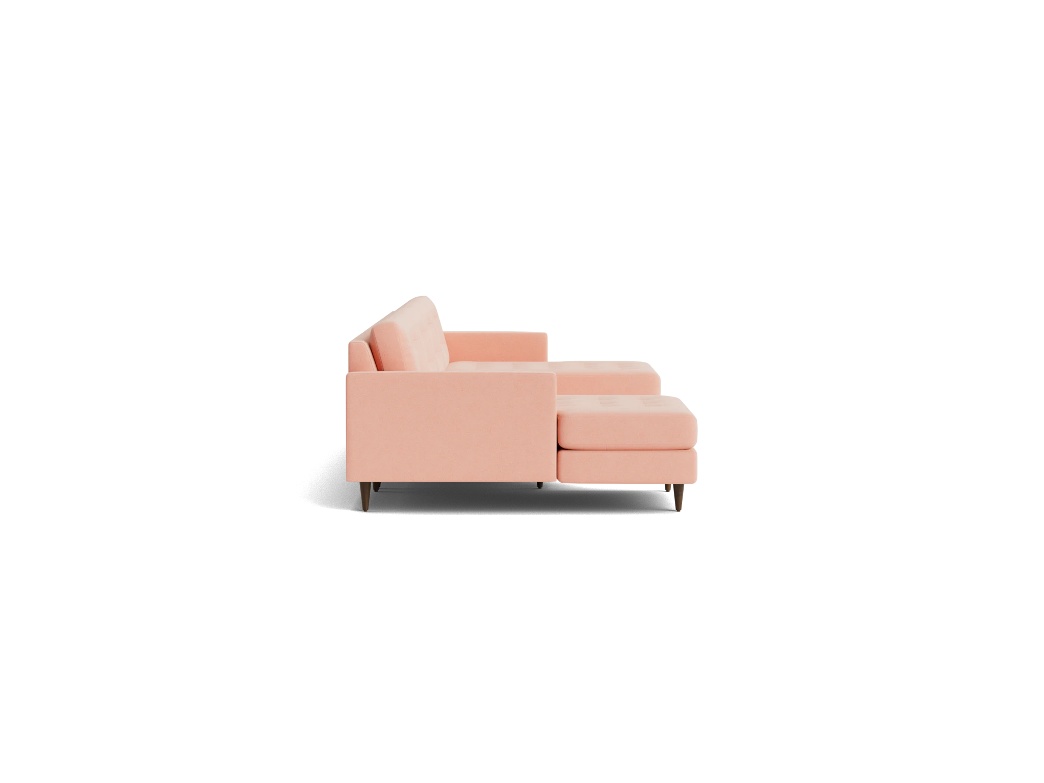 eliot chaise sectional %283 piece%29 royale blush
