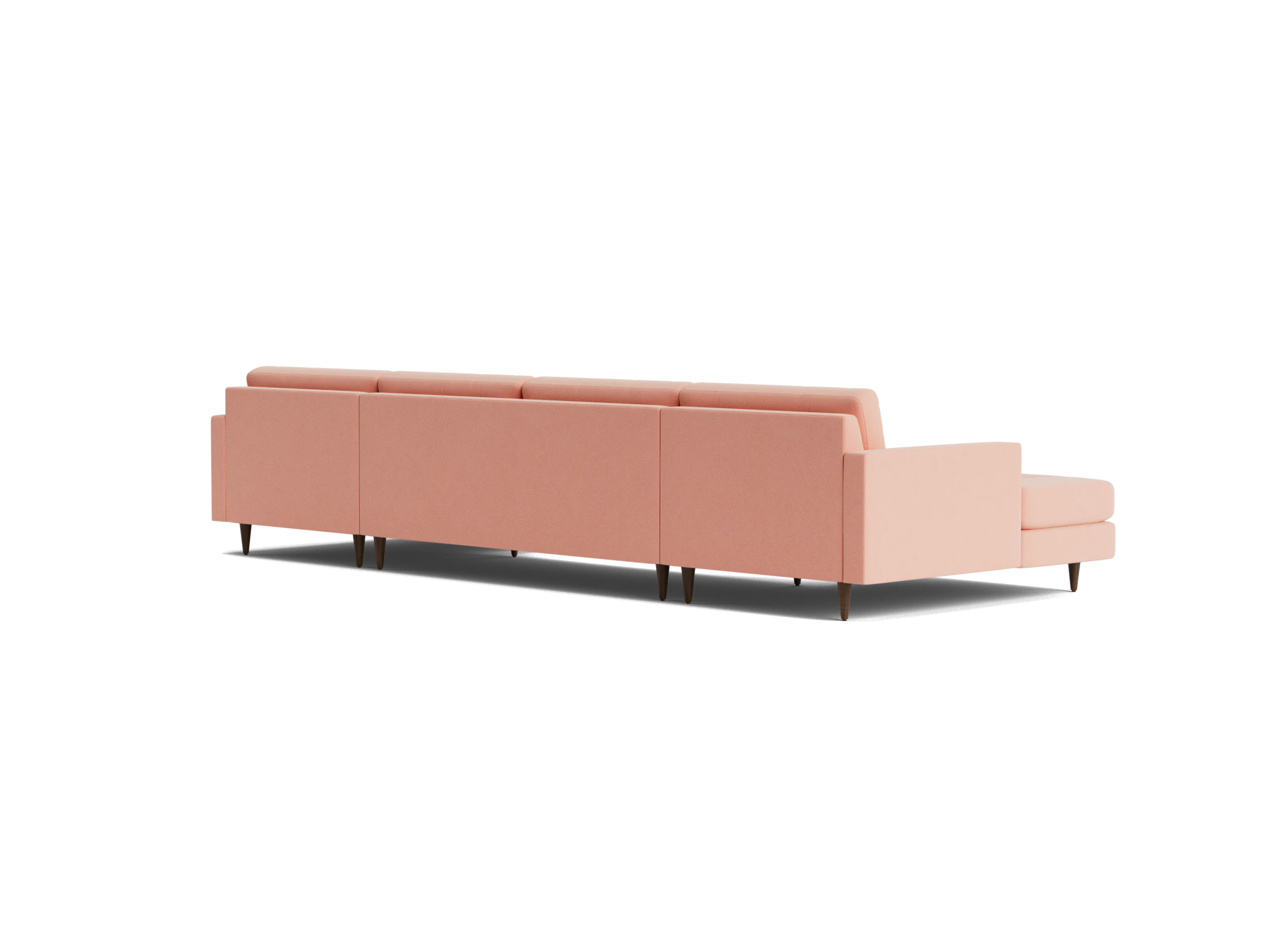 eliot chaise sectional %283 piece%29 royale blush