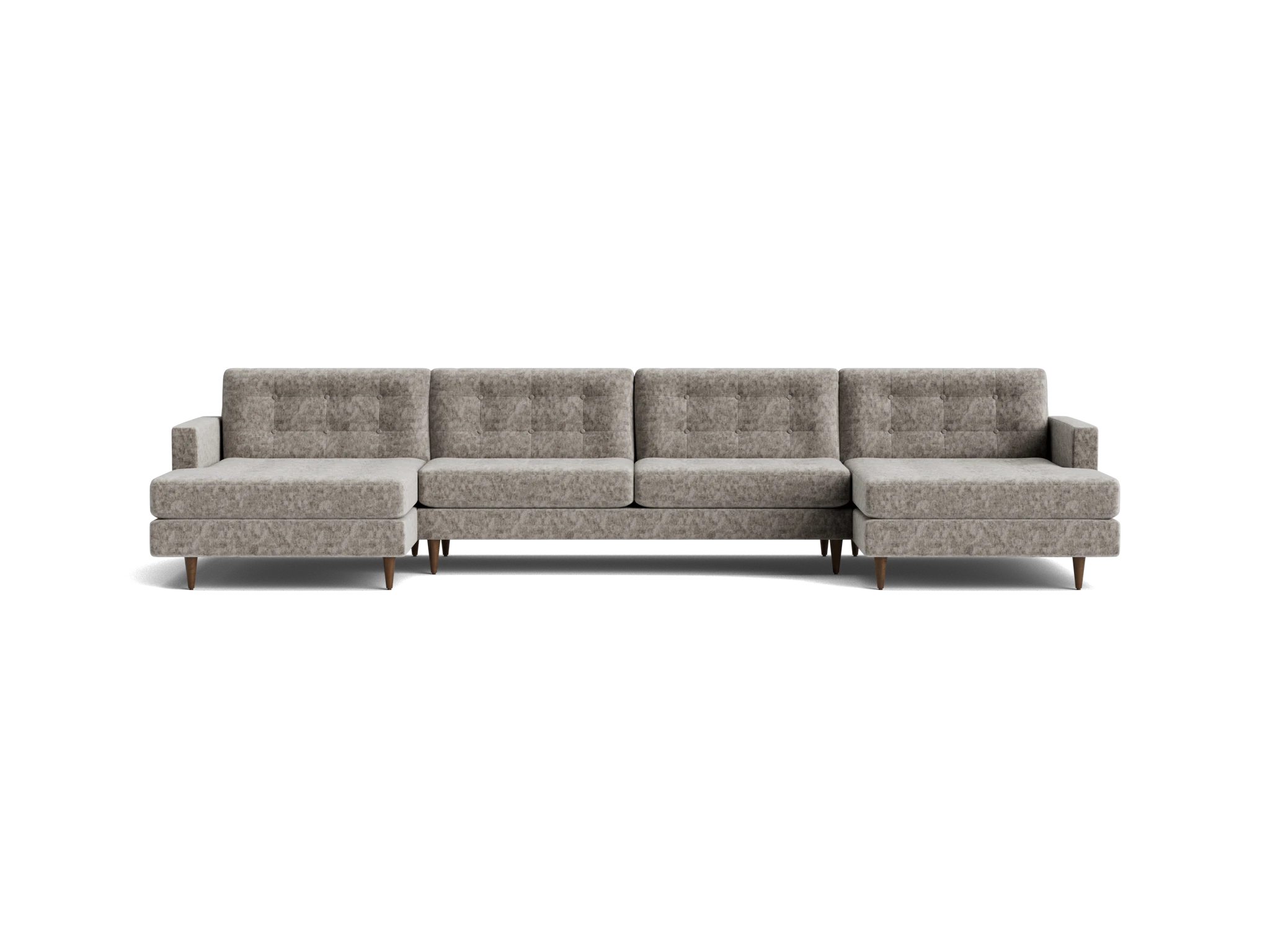 eliot chaise sectional %283 piece%29 prime stone