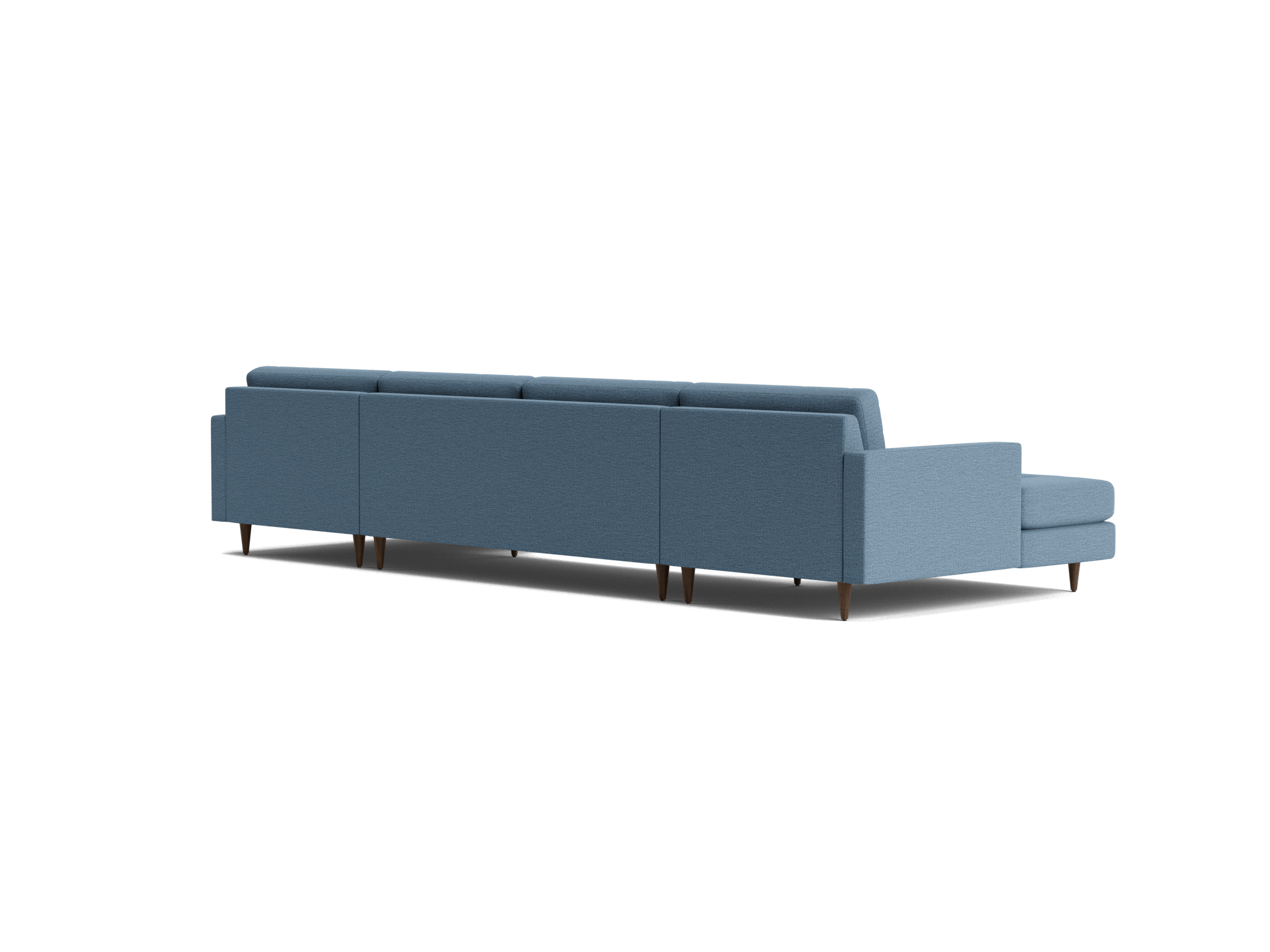 eliot chaise sectional %283 piece%29 milo french blue