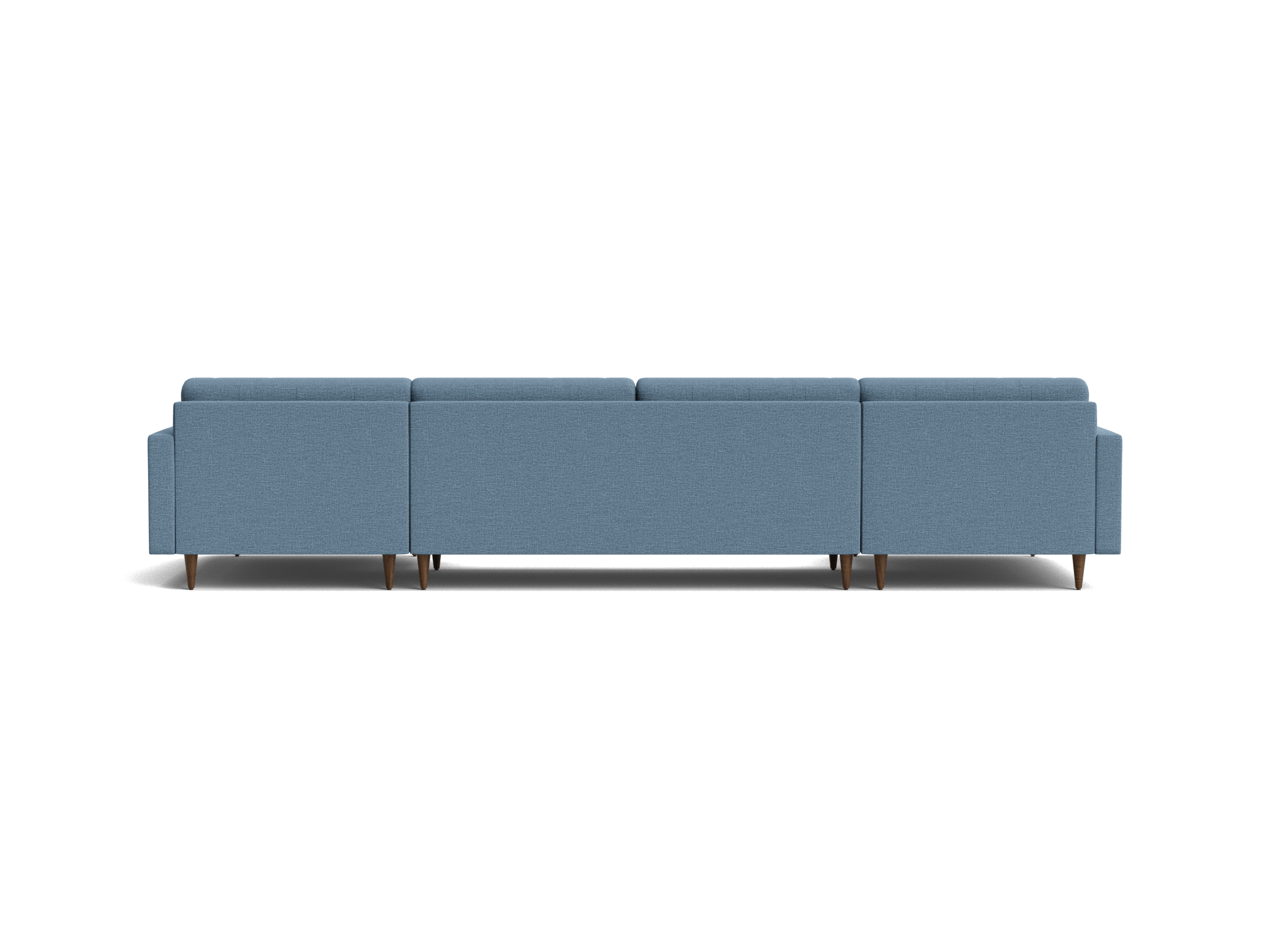 eliot chaise sectional %283 piece%29 milo french blue