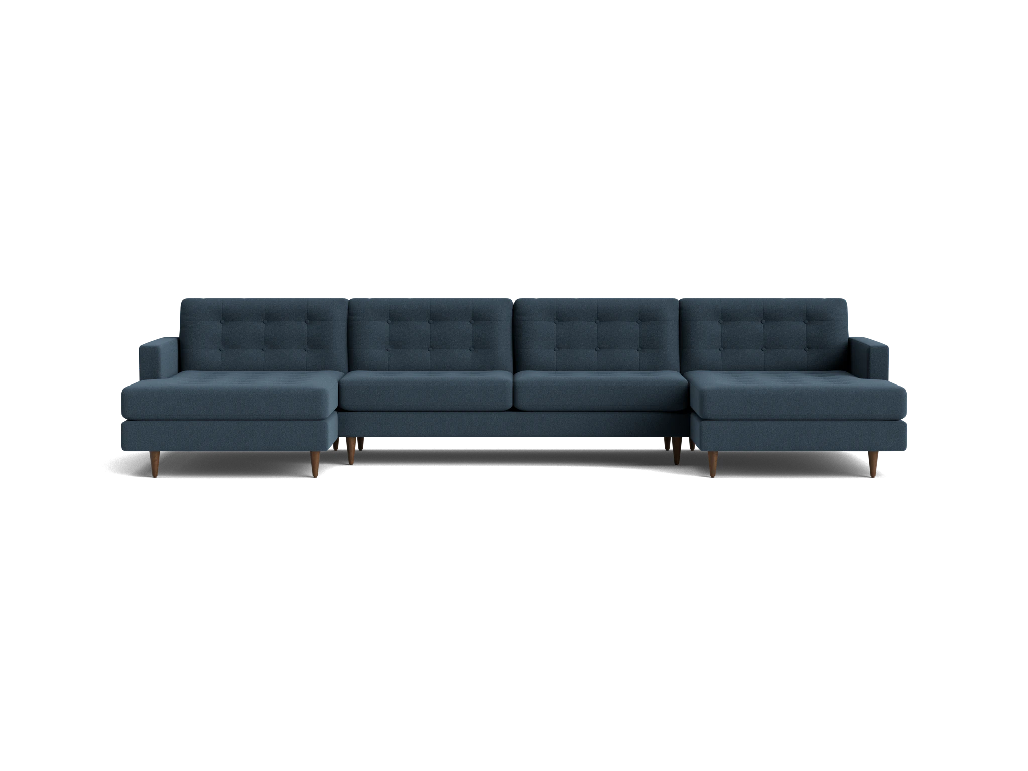 eliot chaise sectional %283 piece%29 faithful indigo