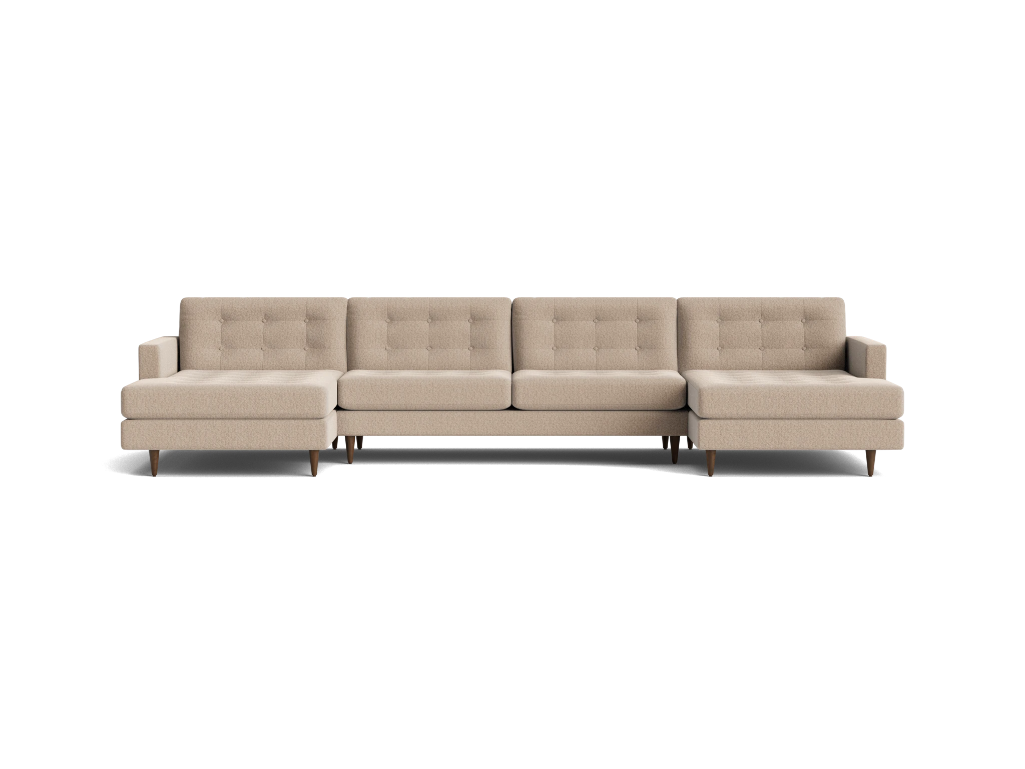 eliot chaise sectional %283 piece%29 villa sand