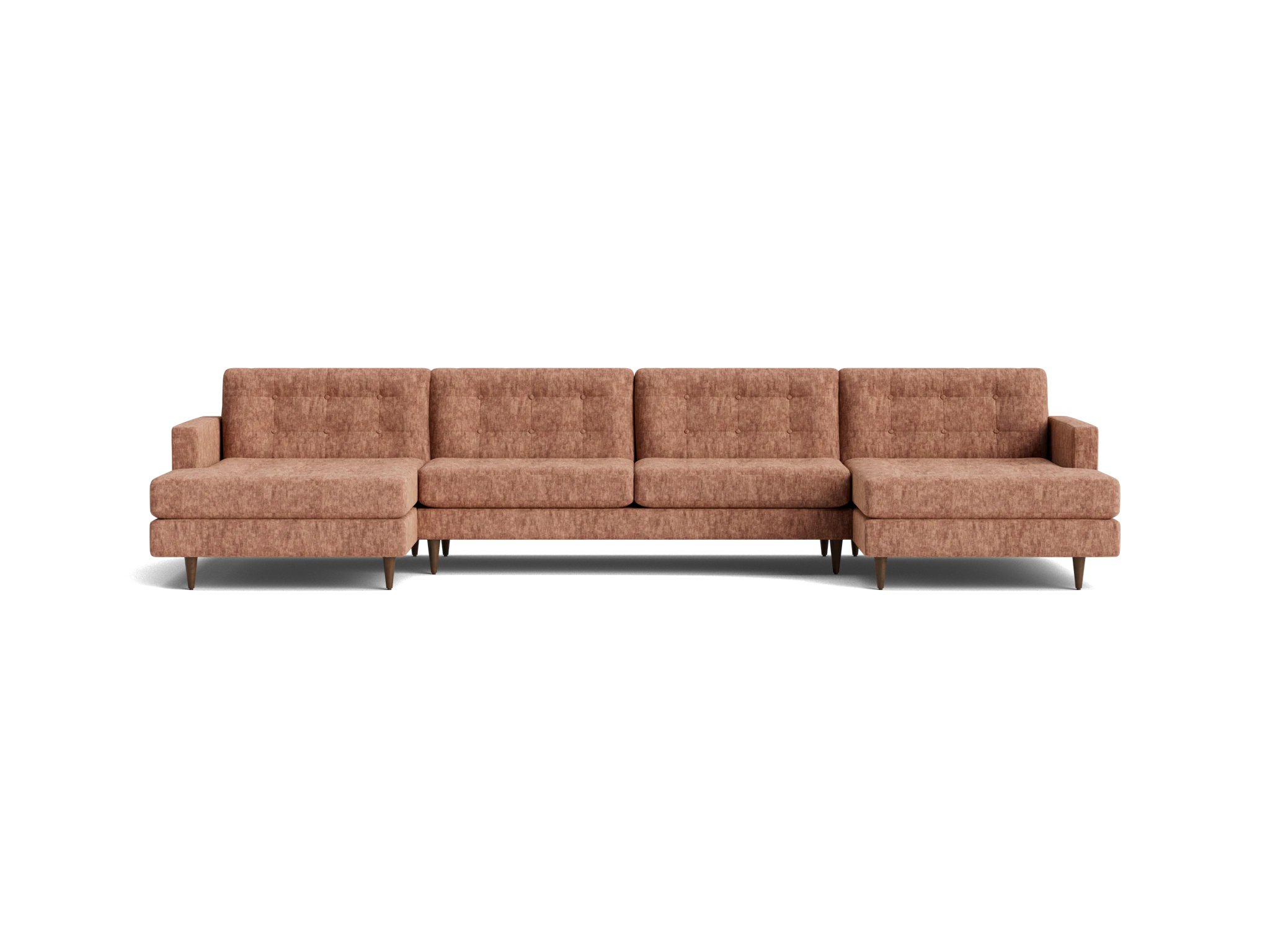 eliot chaise sectional %283 piece%29 crave pantone mocha mousse