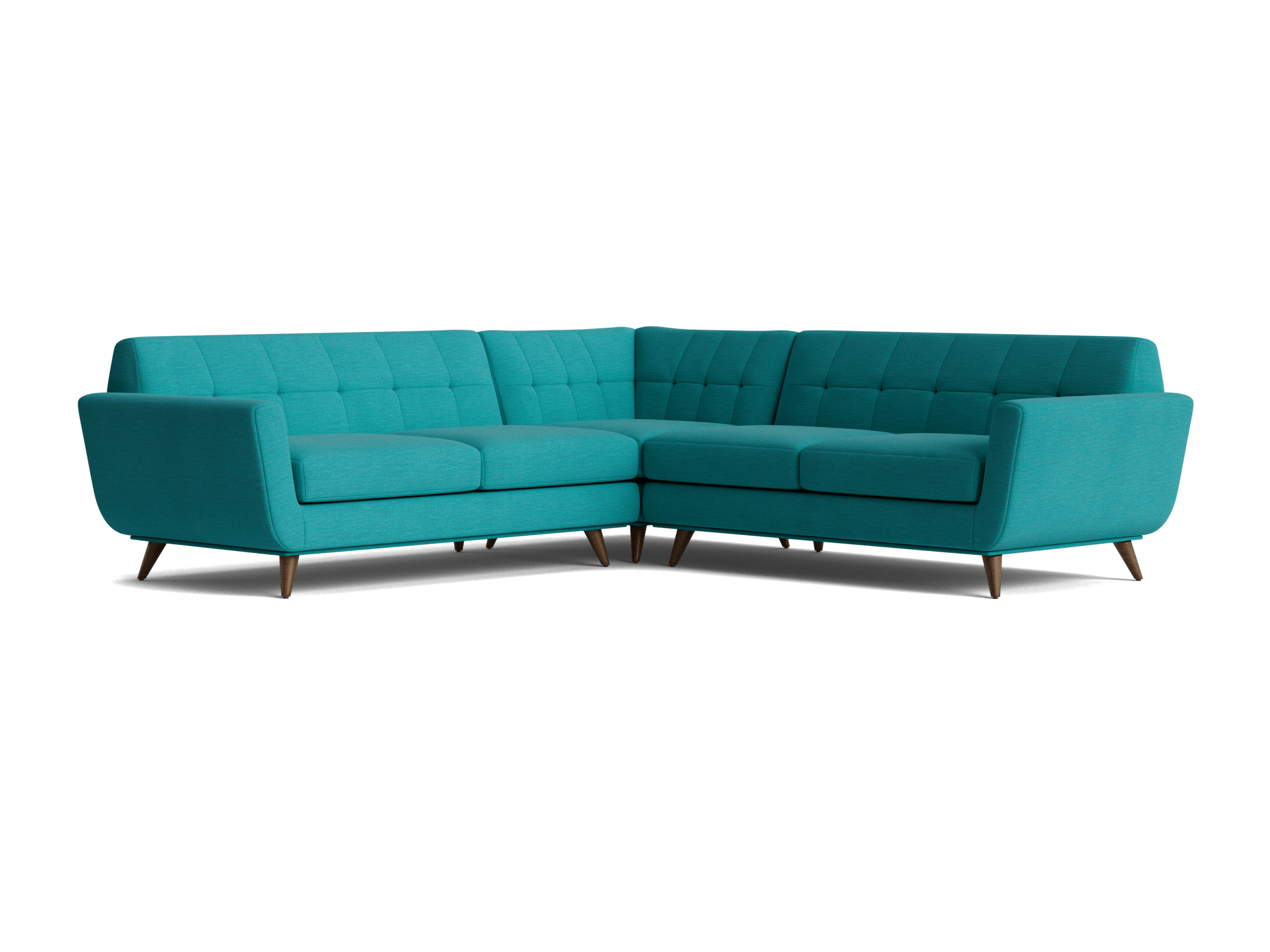 hughes corner sectional %283 piece%29 lucky turquoise